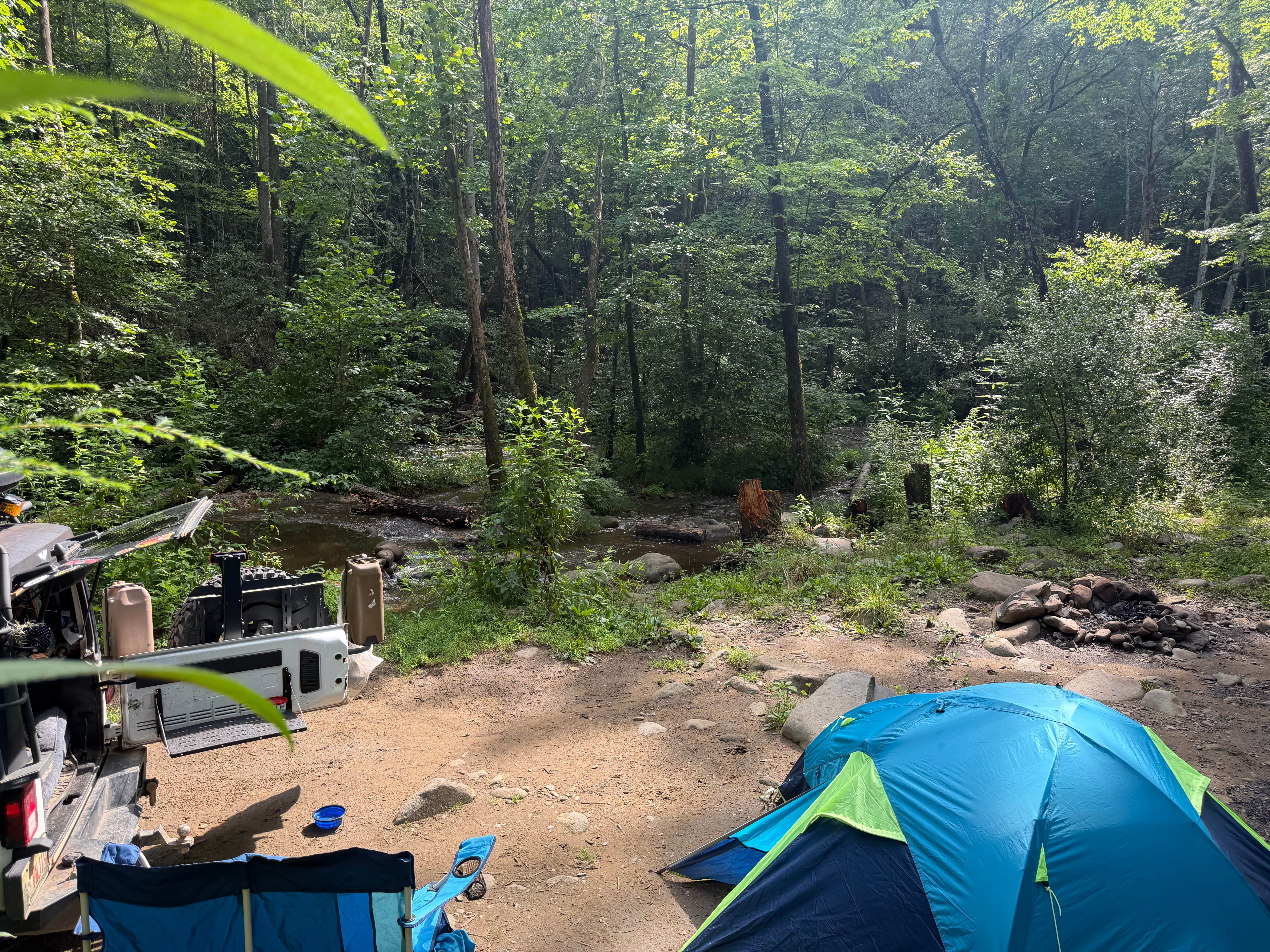 Camper-submitted photo at Sourwood Campground near Coker Creek, TN