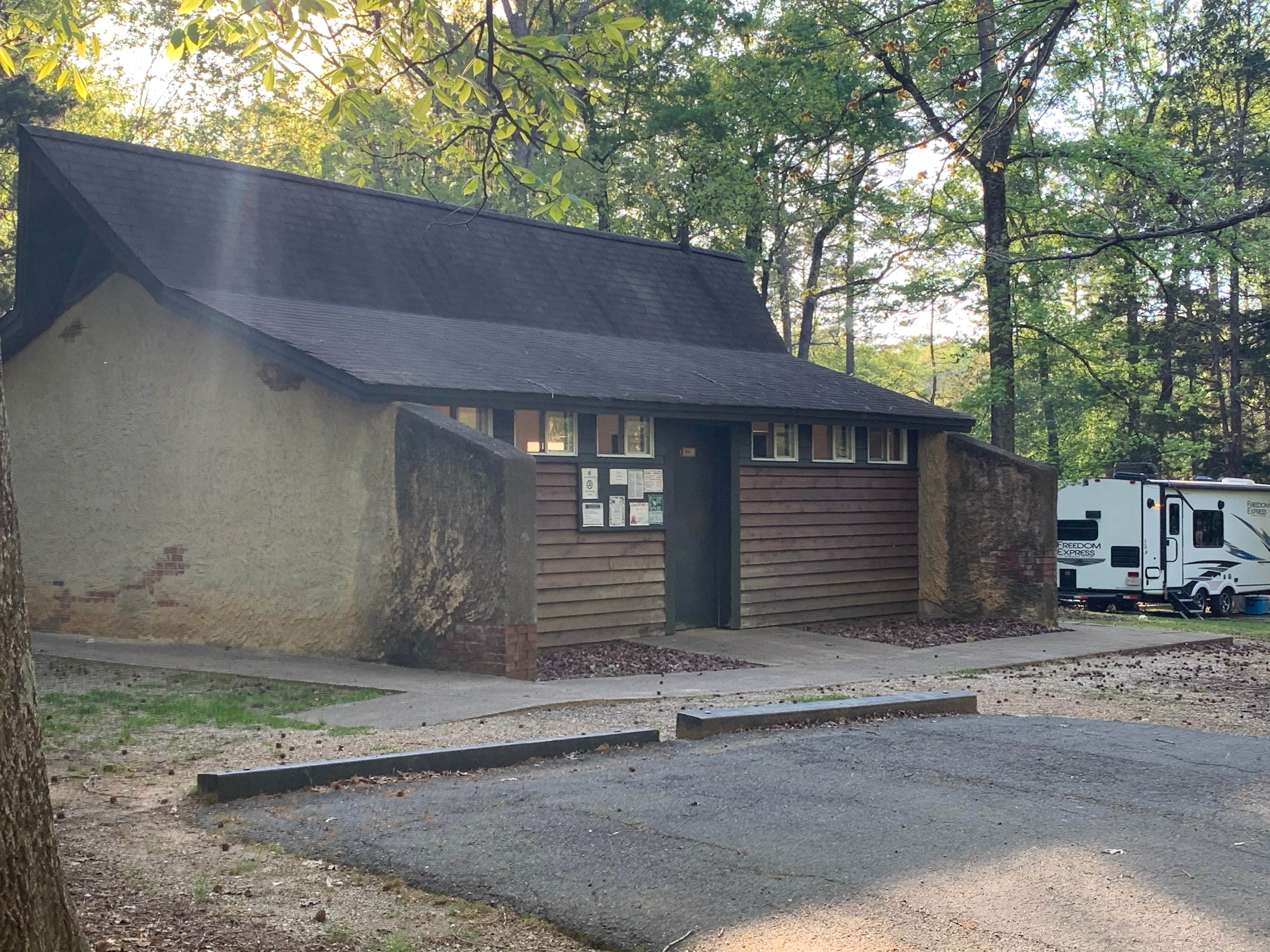 karen R.'s photo of glamping accommodations at Andrew Jackson State Park Campground near Rock Hill, SC