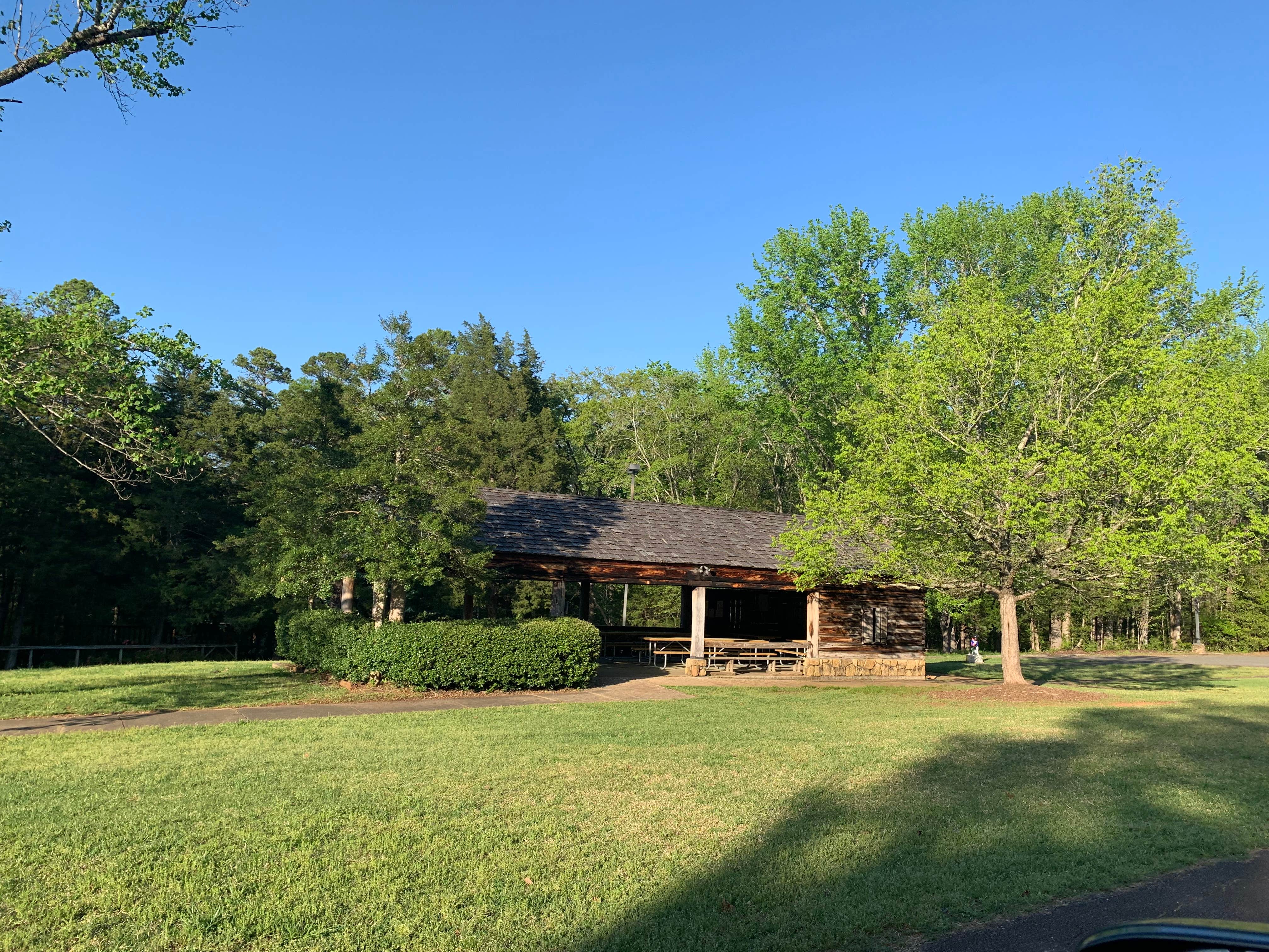 karen R.'s photo of glamping accommodations at Andrew Jackson State Park Campground near Rock Hill, SC