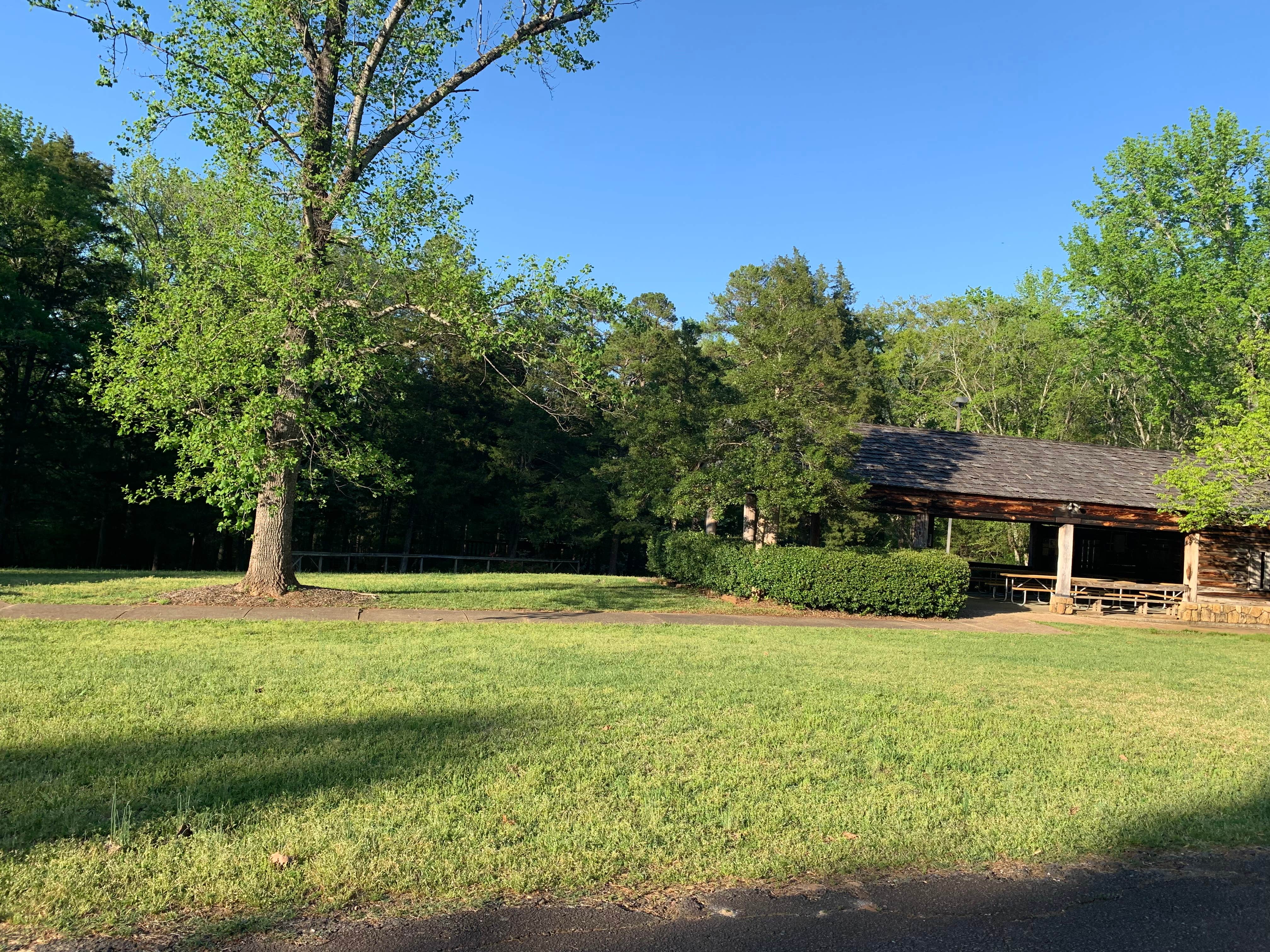 karen R.'s photo of glamping accommodations at Andrew Jackson State Park Campground near Cassatt, SC