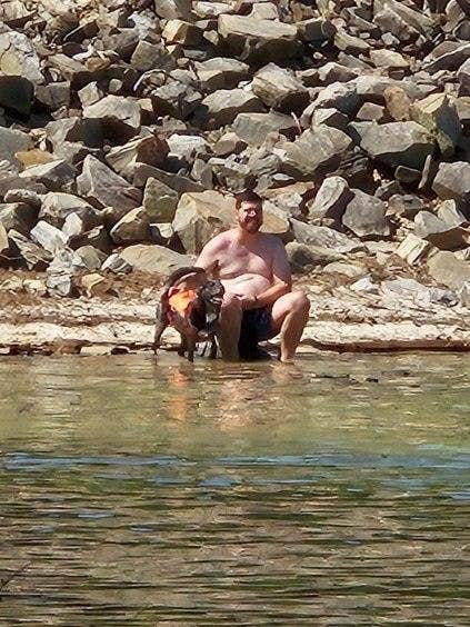 not weird but different's photo of camping with pets at Devils Fork State Park Campground near Slater-Marietta, SC