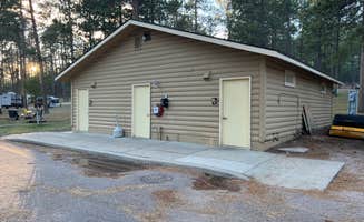 Meghan B.'s photo of a cabin at Blue Bell Campground — Custer State Park near Hot Springs, SD