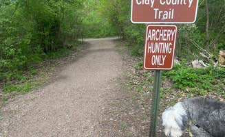 Marci S.'s photo of camping with pets at Clay County Park — Clay County near Sioux City, IA