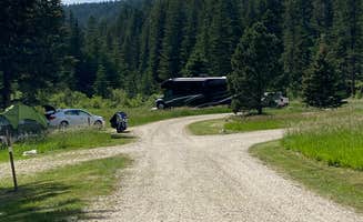 Audrey F.'s photo of camping with pets at Hanna Campground near Beulah, WY