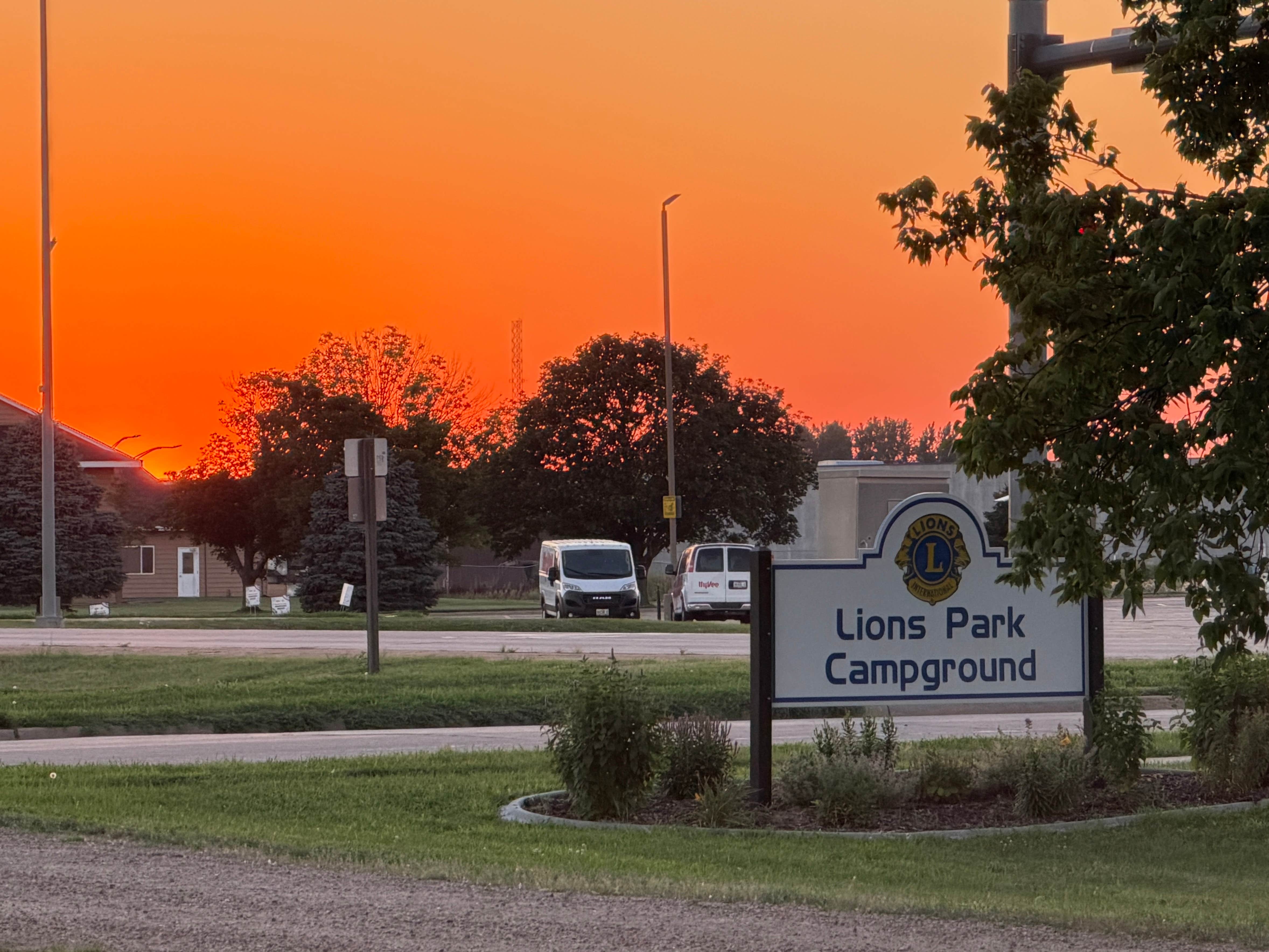 Camper-submitted photo at Lions Park near Vermillion, SD