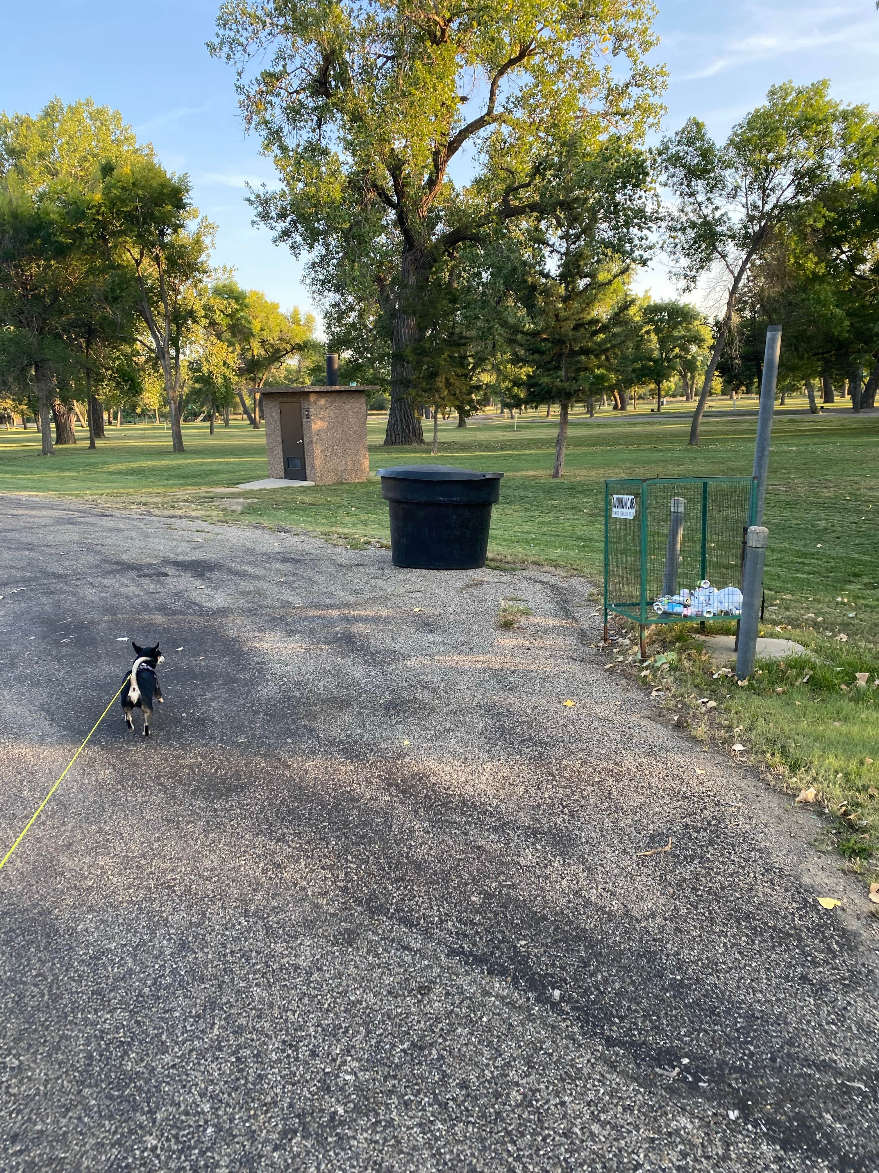 Shannon G.'s photo of camping with pets at Campground 3 — Oahe Downstream Recreation Area near Lake Oahe