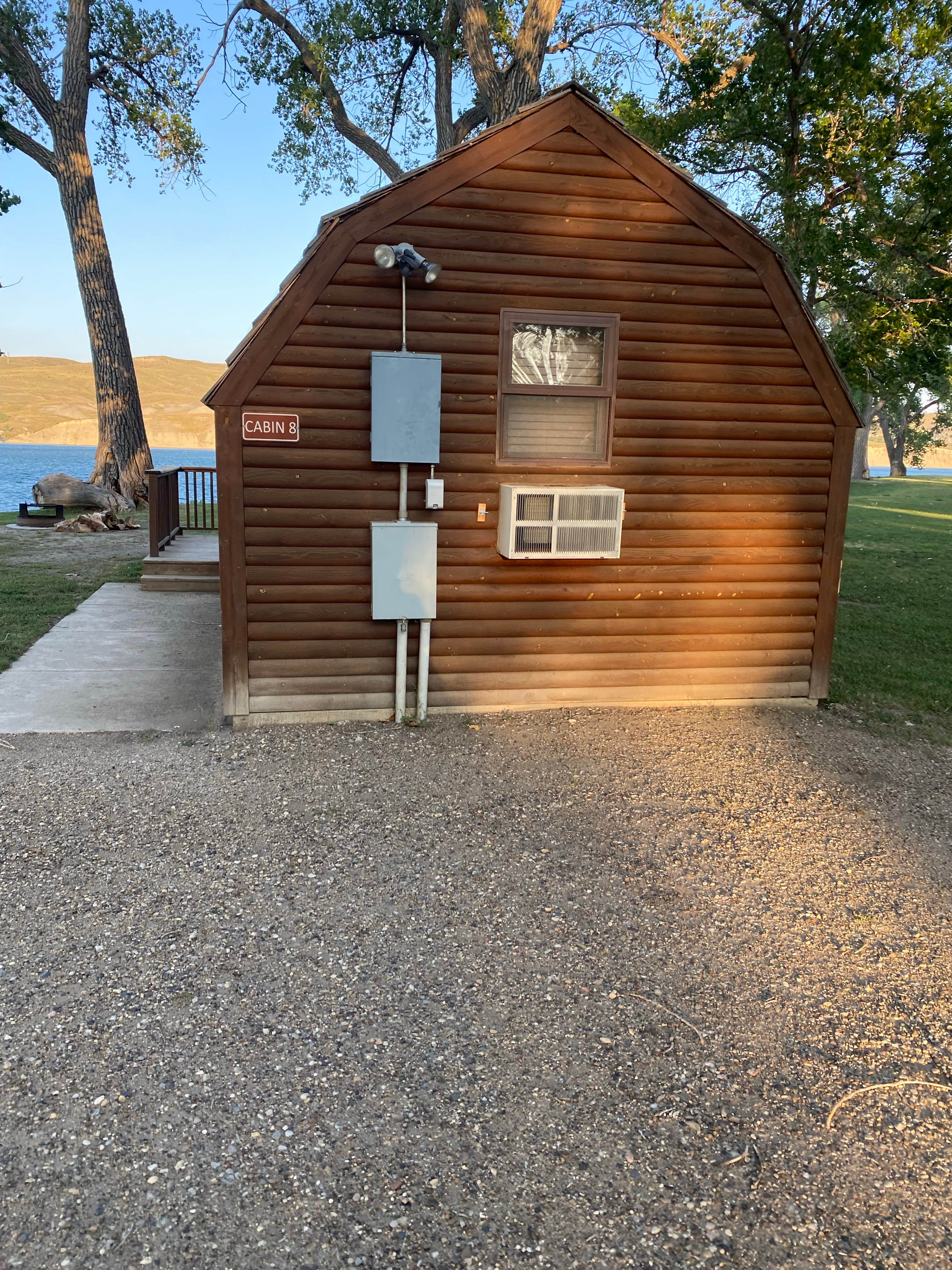 Shannon G.'s photo of a cabin at Campground 3 — Oahe Downstream Recreation Area near Fort Pierre, SD