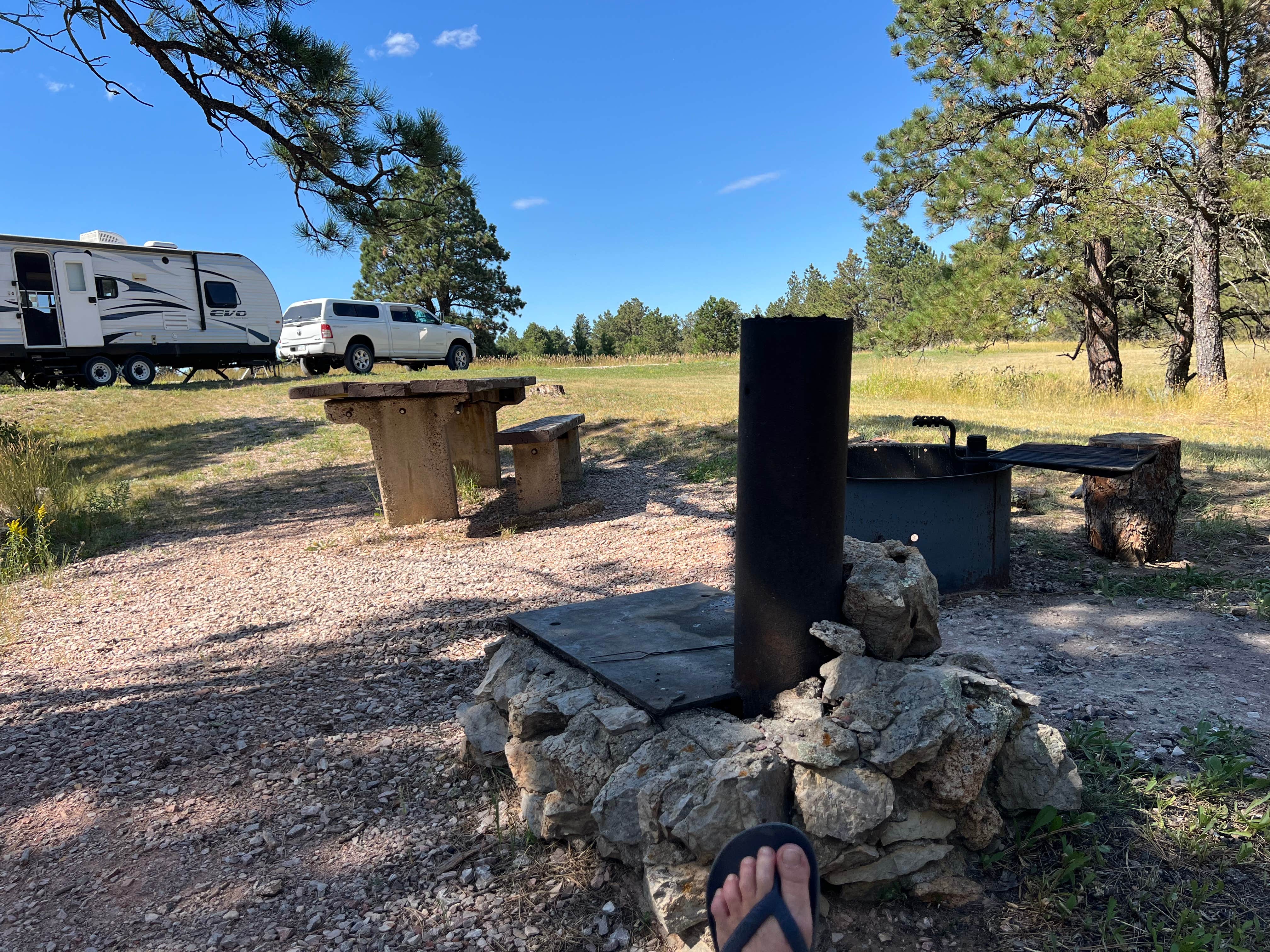 Diana V.'s photo of rv camping at Picnic Spring Campground near Camp Crook, SD