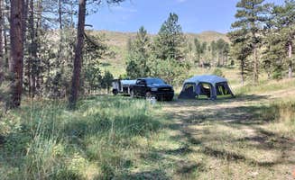 Heather S.'s photo of tent camping at Rifle Pit near Newcastle, WY