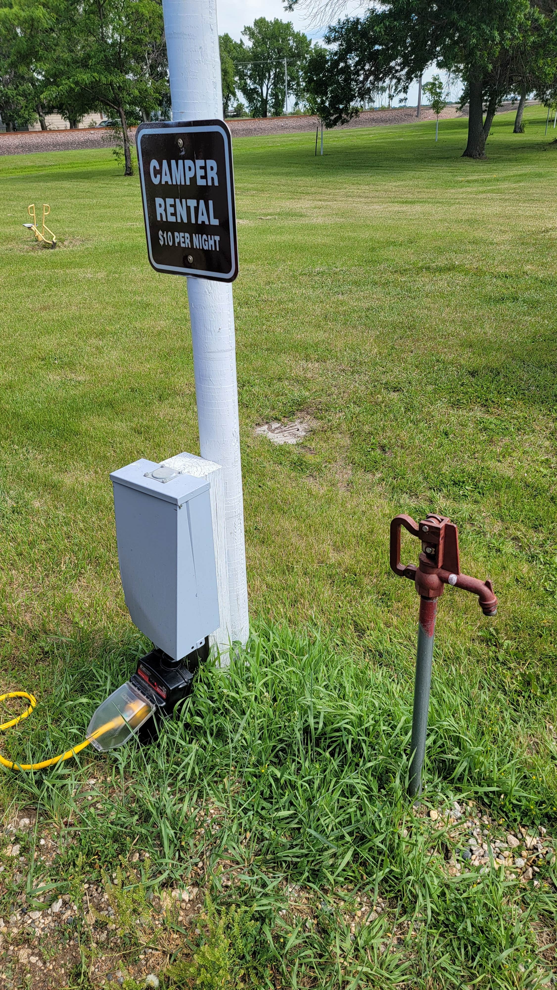 Camper-submitted photo at Tulare City Park near Huron, SD