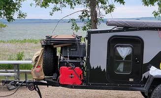 Bibs O.'s photo of rv camping at West Pollock Recreation Area near Wishek, ND