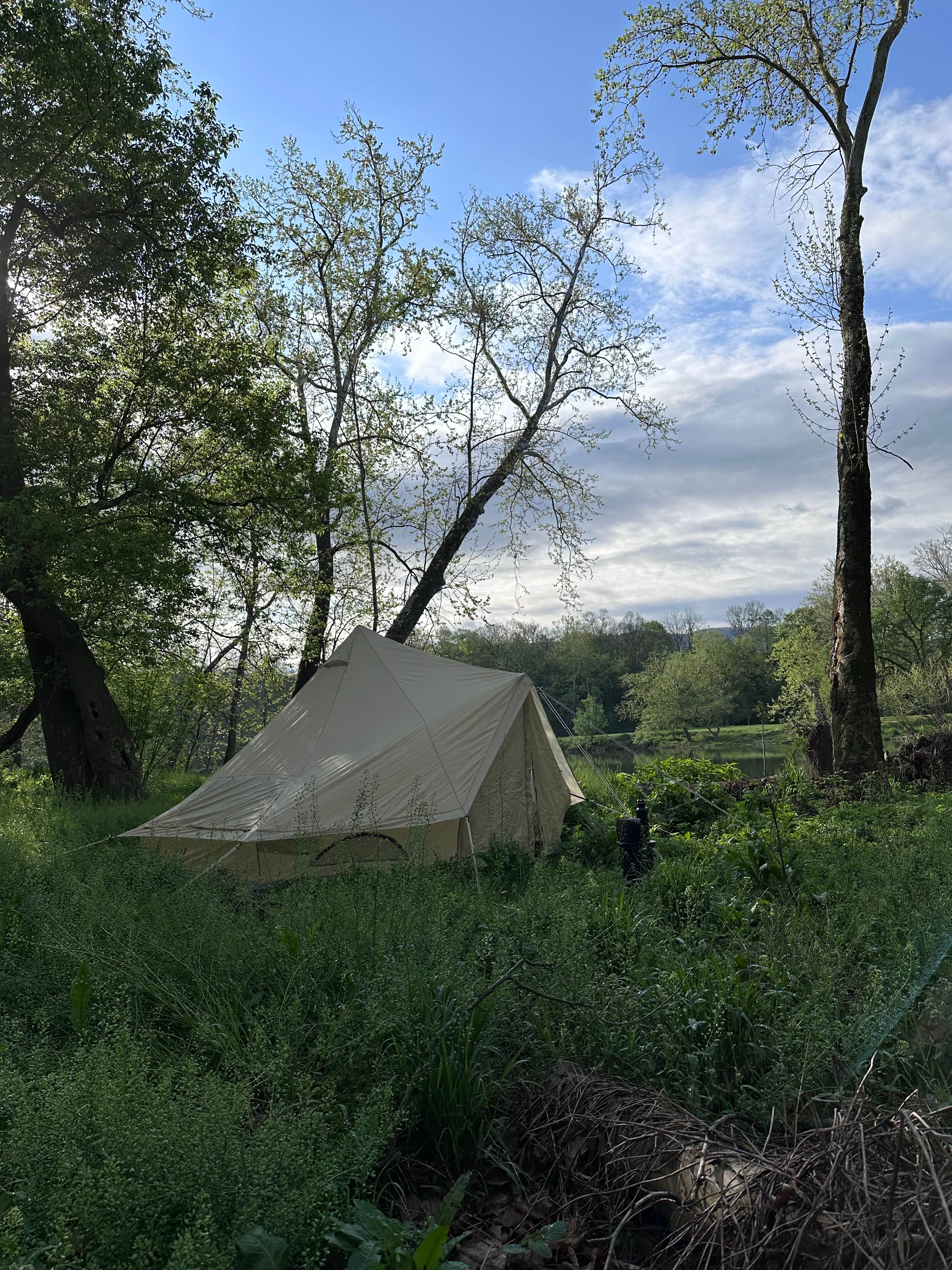 Camper-submitted photo at South Fork Shenandoah River near Washington, VA
