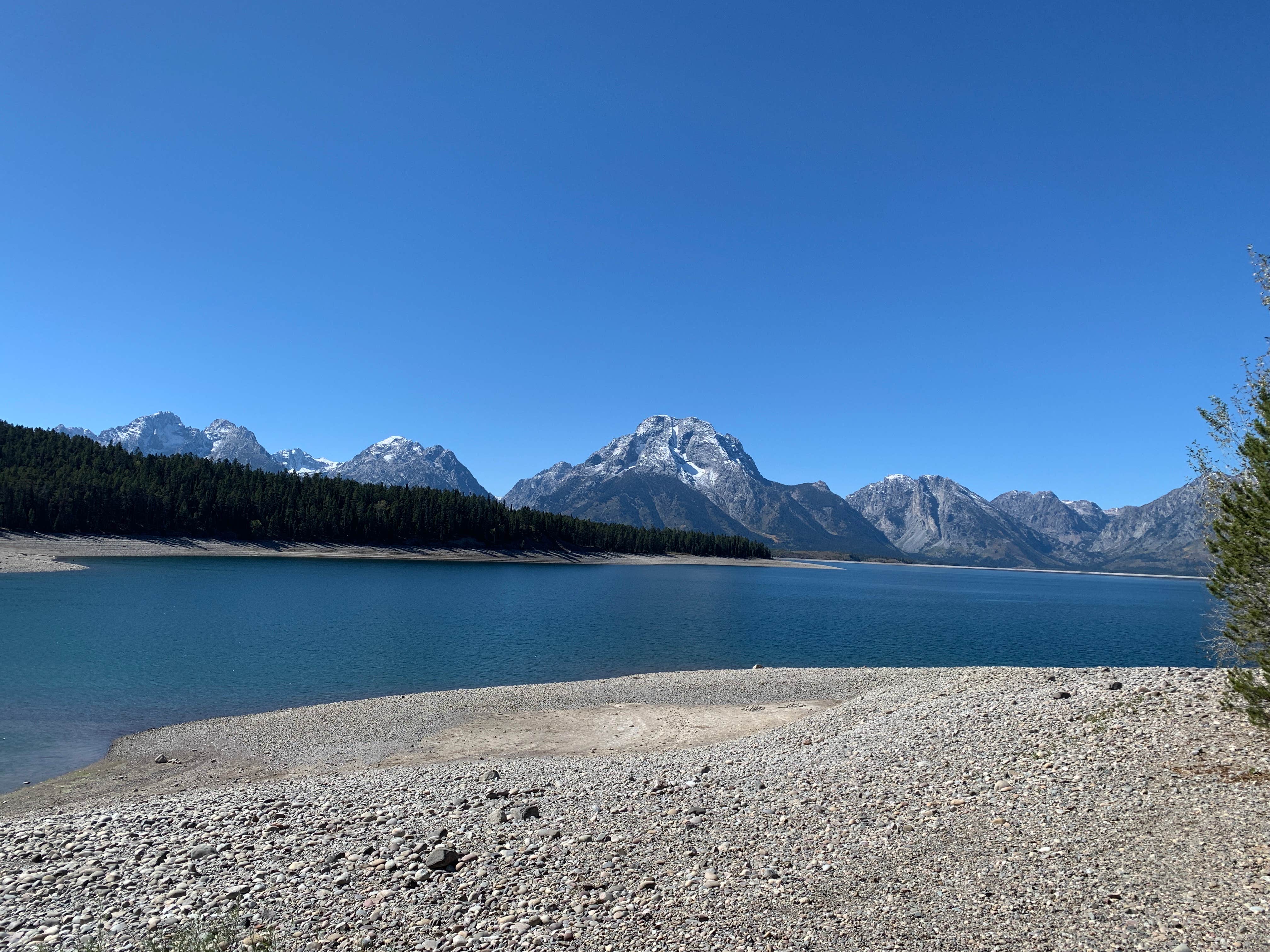 Camper-submitted photo at South Landing- GTNP Backcountry Site near Moran, WY