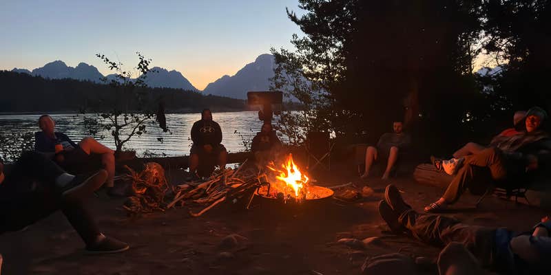 Camper submitted image from South Landing- GTNP Backcountry Site