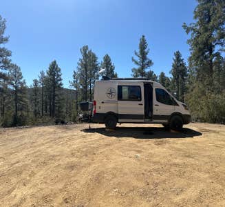Camper-submitted photo from South Mingus Mountain Basecamp on Forest Road 413