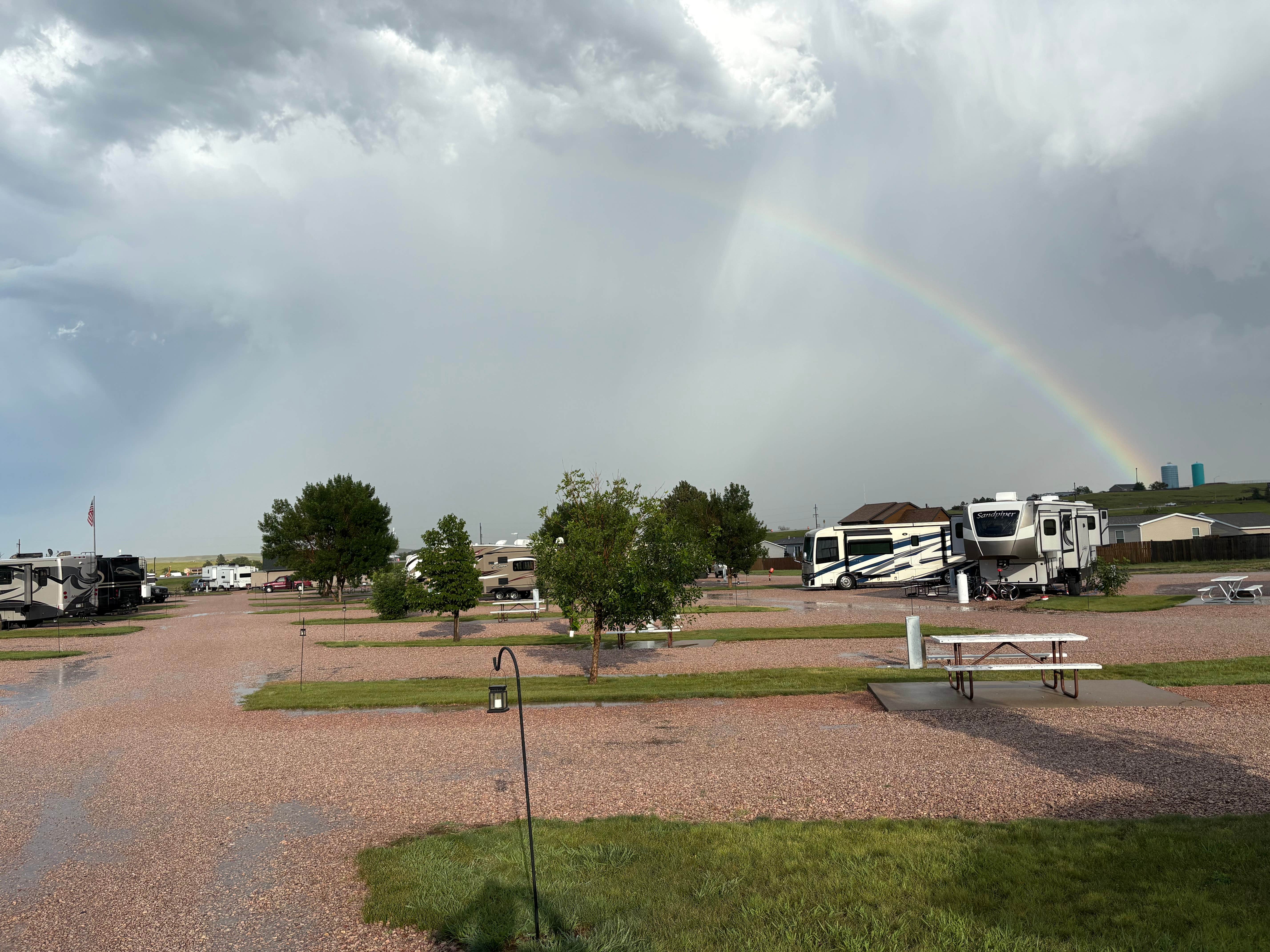 Beth B.'s photo of rv camping at Southern Hills RV Park & Campground near Fairburn, SD