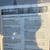 Review photo of Southwest Walk-in Campground — Lassen Volcanic National Park by Josiah D., October 9, 2026
