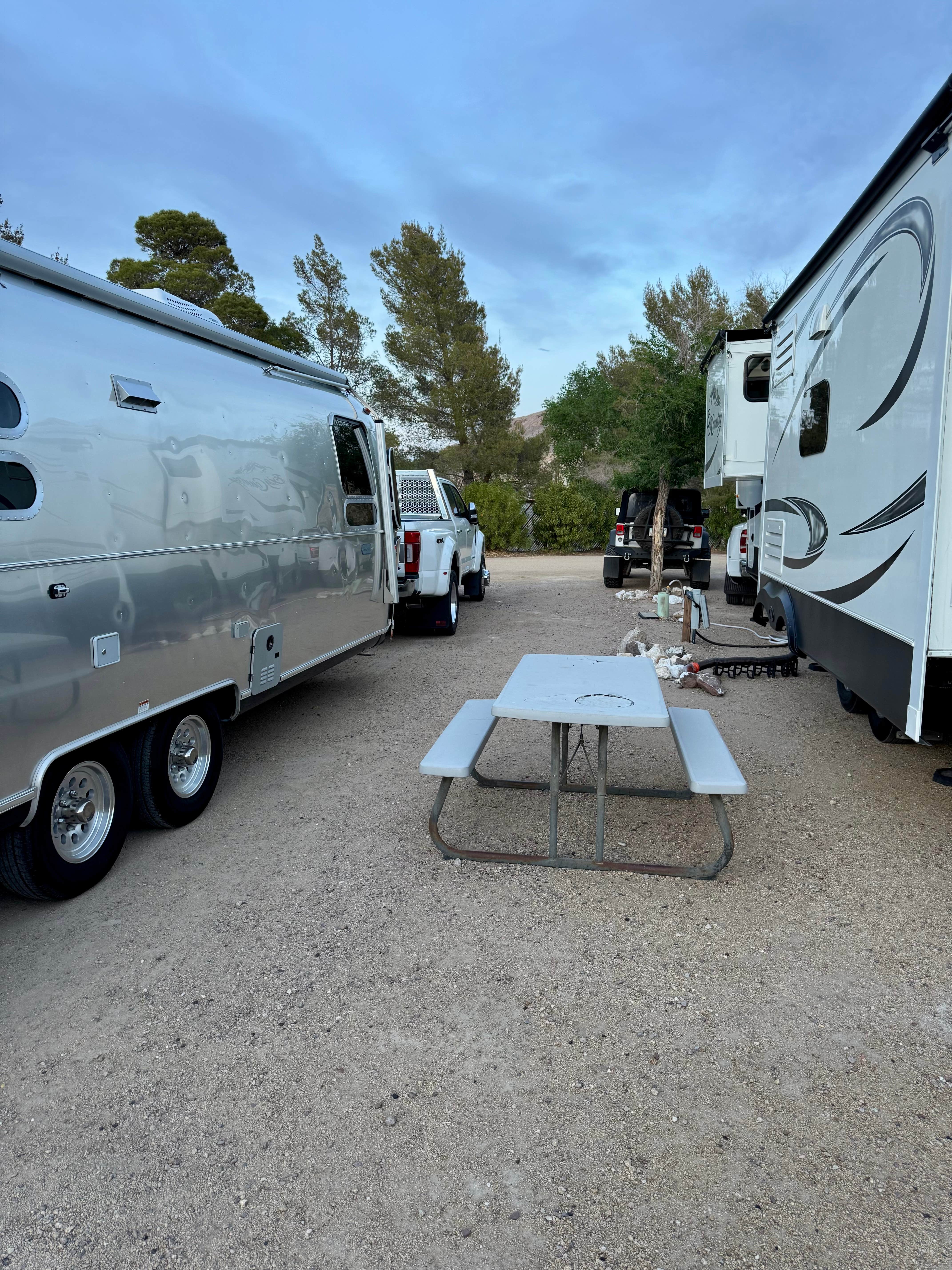Trena G.'s photo of rv camping at Space Station RV Park & Market near Death Valley National Park