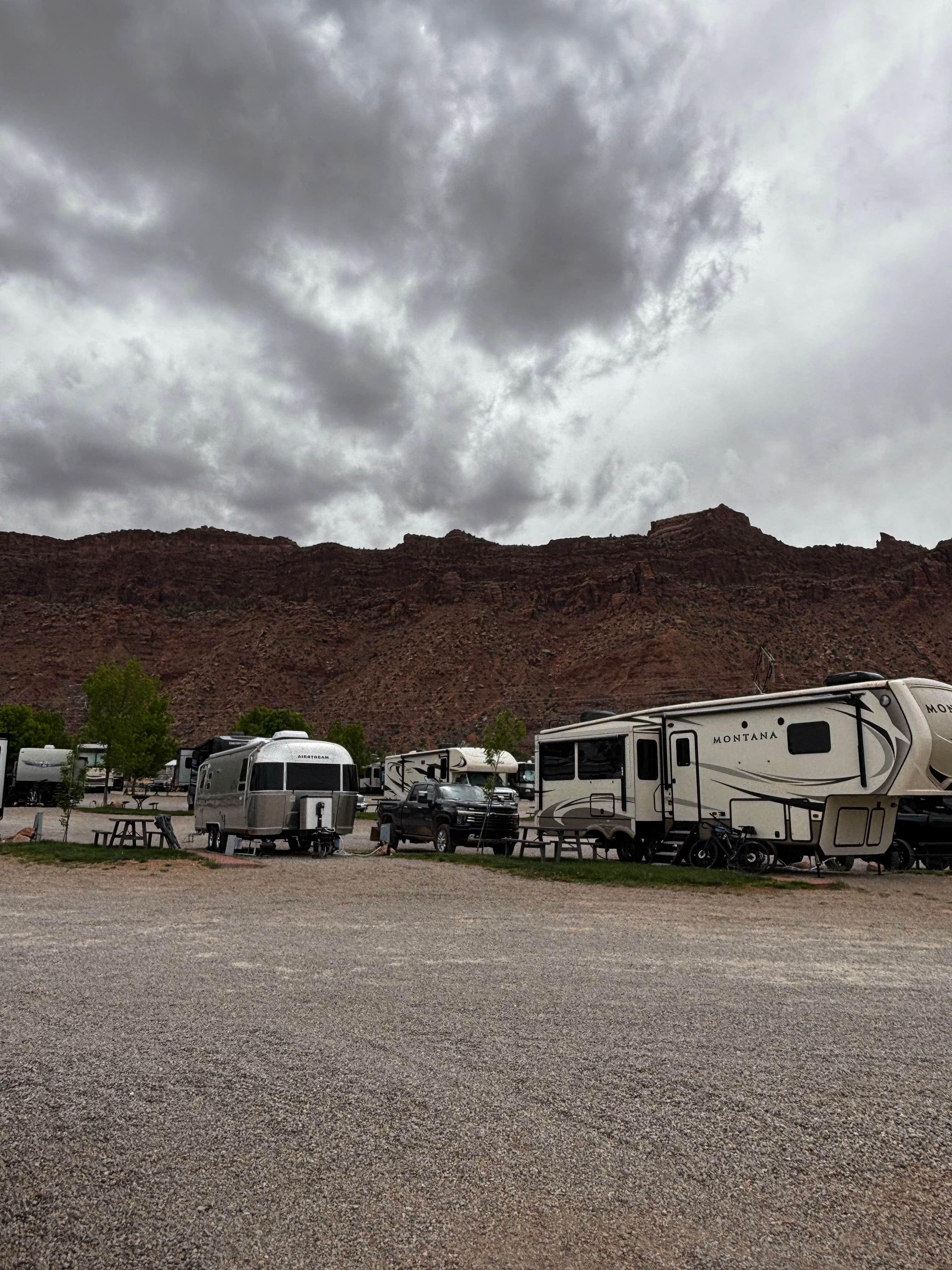 Chris H.'s photo of rv camping at Spanish Trails RV Park near Moab, UT