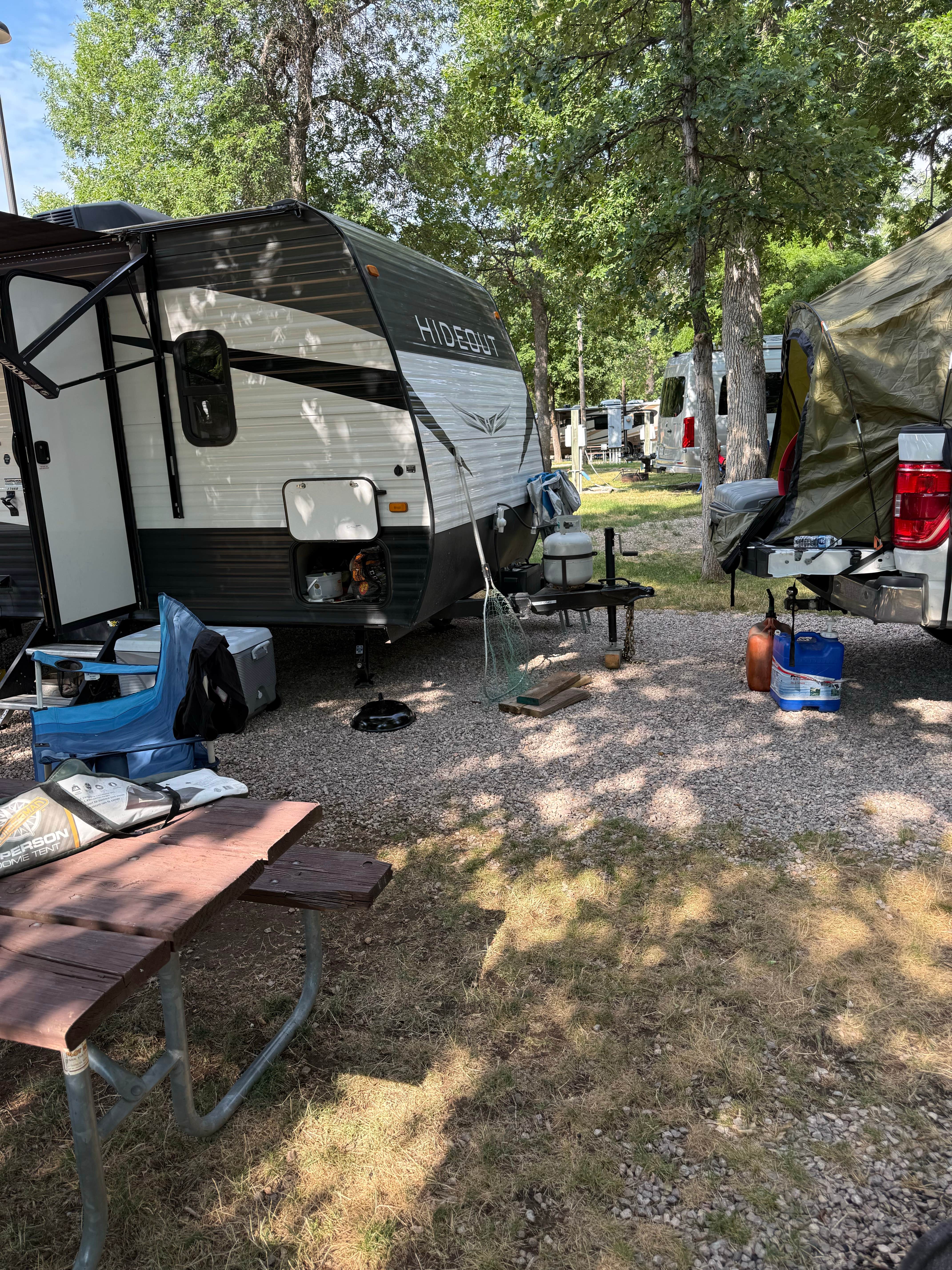 Camping near Sand Creek Public Access - WGF: Spearfish City Campground, Spearfish, South Dakota