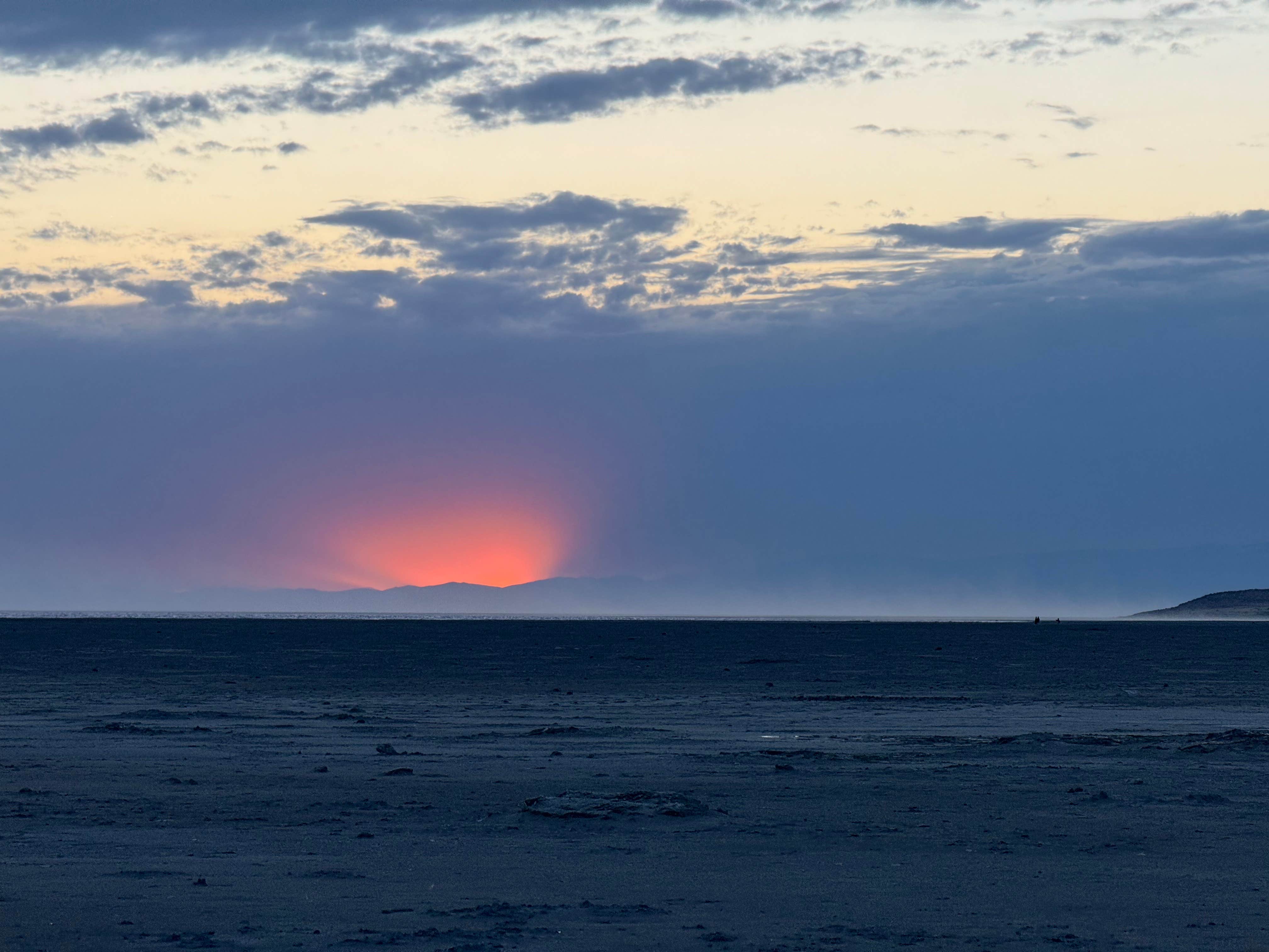 Camper-submitted photo at Spiral Jetty near Roy, UT