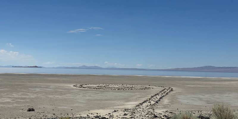 Camper submitted image from Spiral Jetty