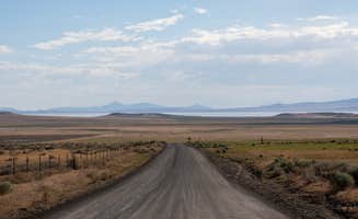 Zack L.'s photo of a dispersed camping area at Spiral Jetty near Mendon, UT