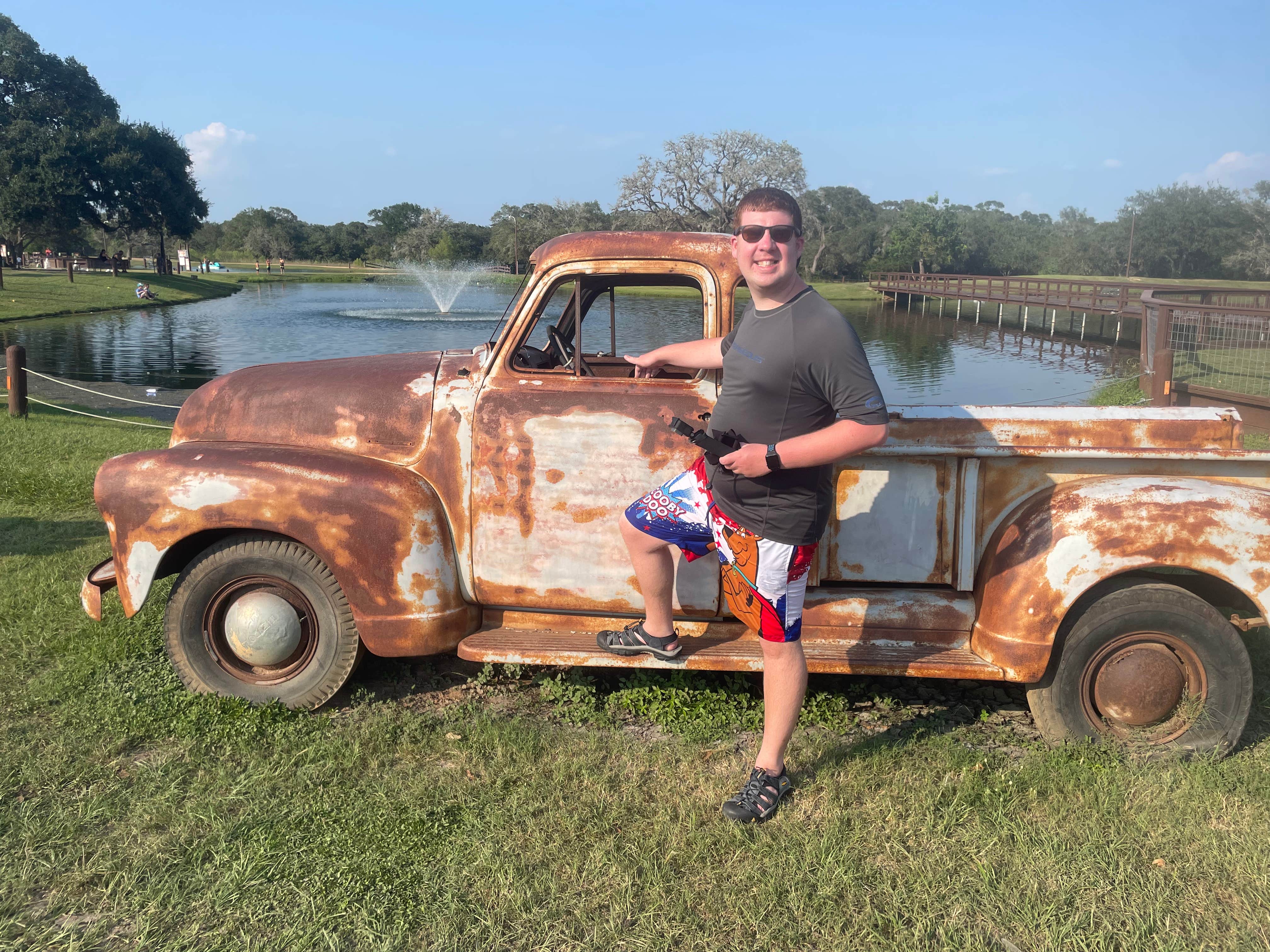 Camper-submitted photo at Splashway Campground near Schulenburg, TX