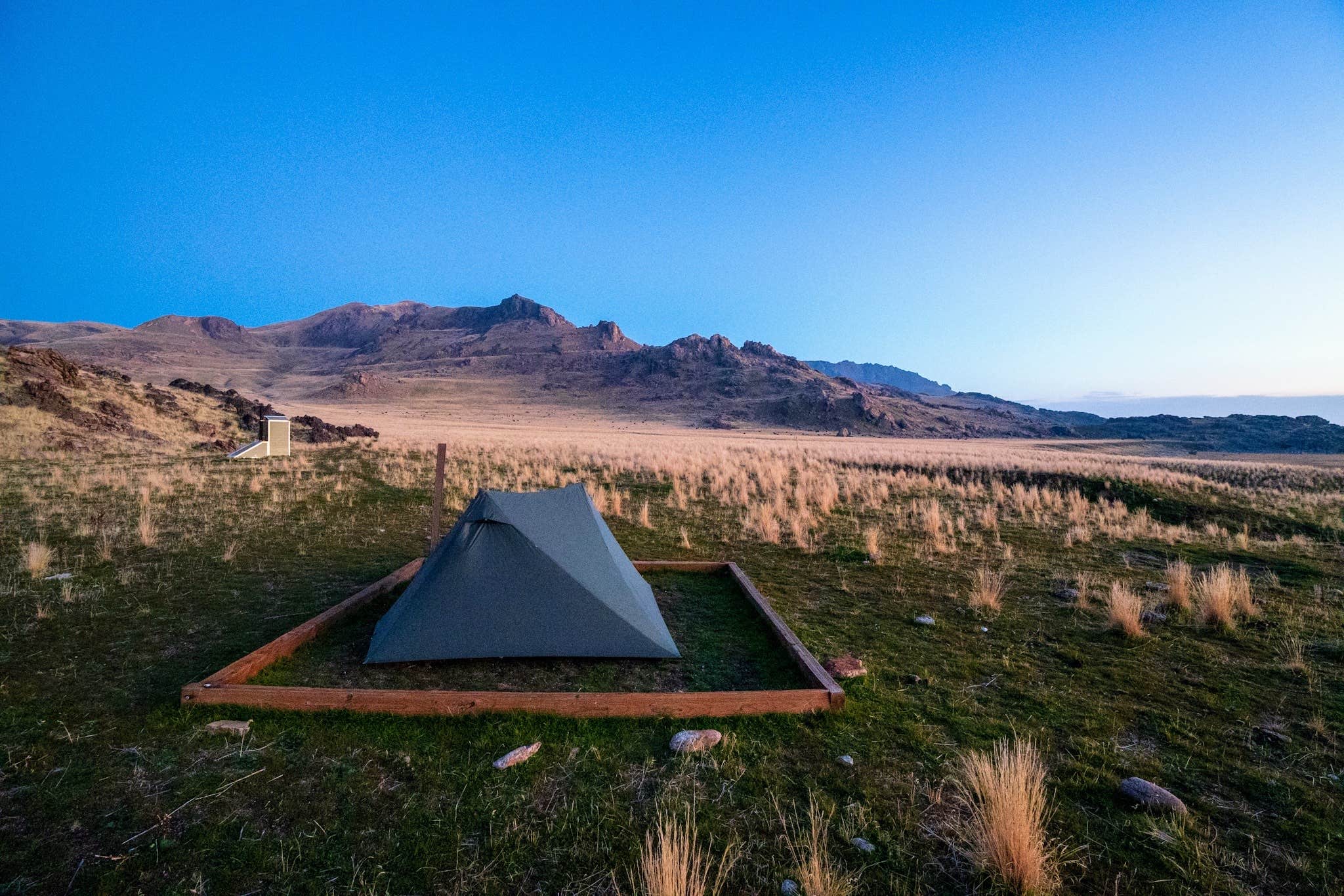 Camper submitted image from Split Rock Bay Backcountry Campsites — Antelope Island State Park - 1