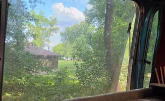 Sacred E.'s photo of camping with pets at Split Rock Creek State Park Campground near Sioux Falls, SD