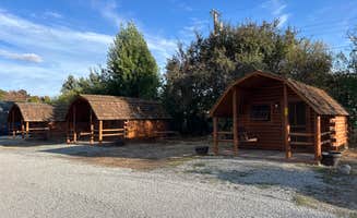 Meghan B.'s photo of a cabin at Spokane KOA Journey near Spirit Lake, ID