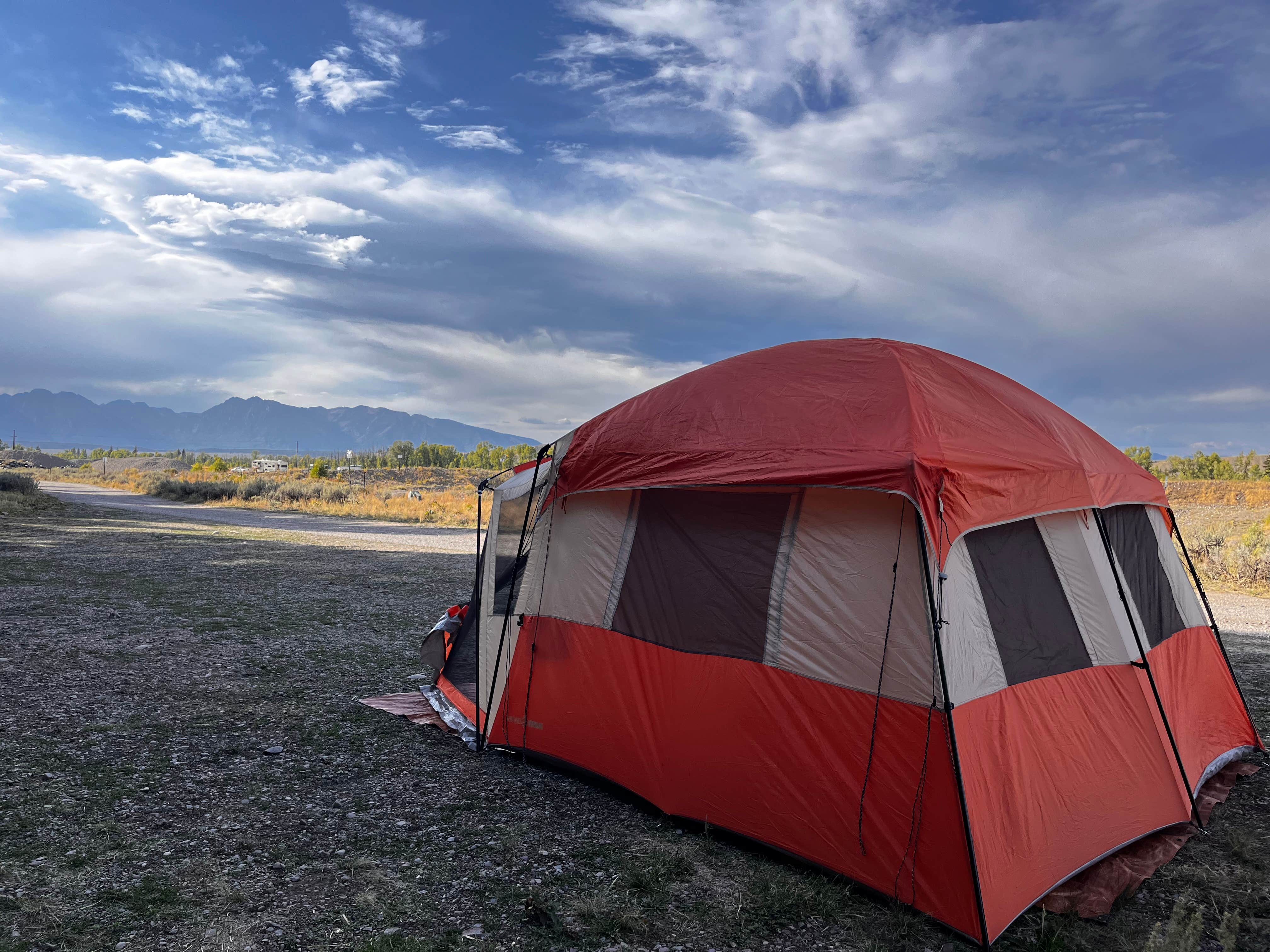 Camping near Upper Teton View Dispersed: Spread Creek Meadows 4-7, Moran, Wyoming