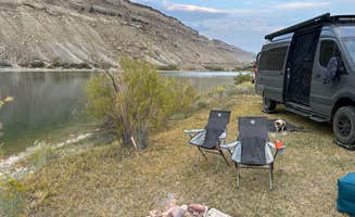 Chris E.'s photo of camping with pets at Spring Creek Road Dispersed - Flaming Gorge near Dutch John, UT