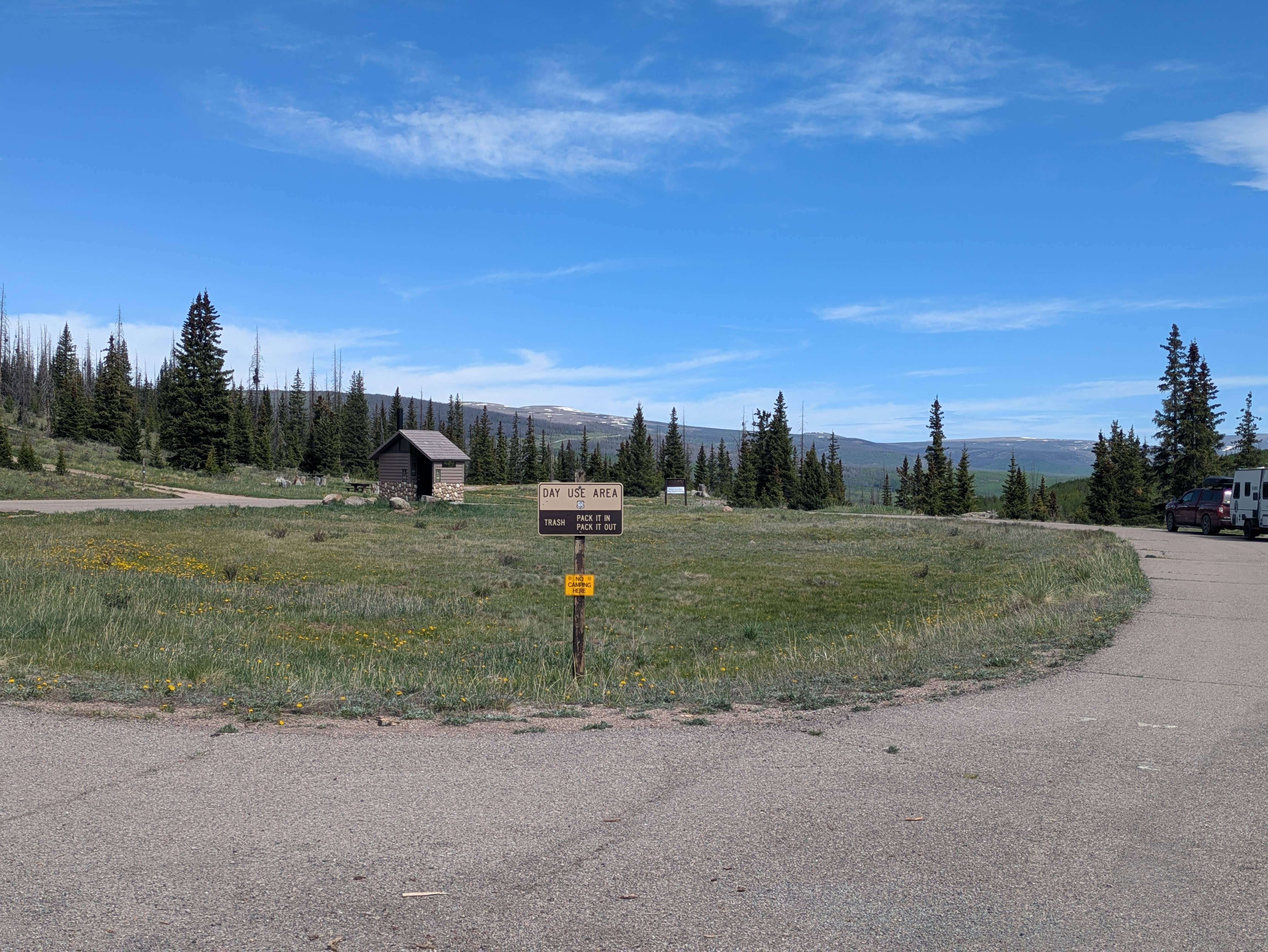 Camper submitted image from Spring Creek Pass Corrals - 2