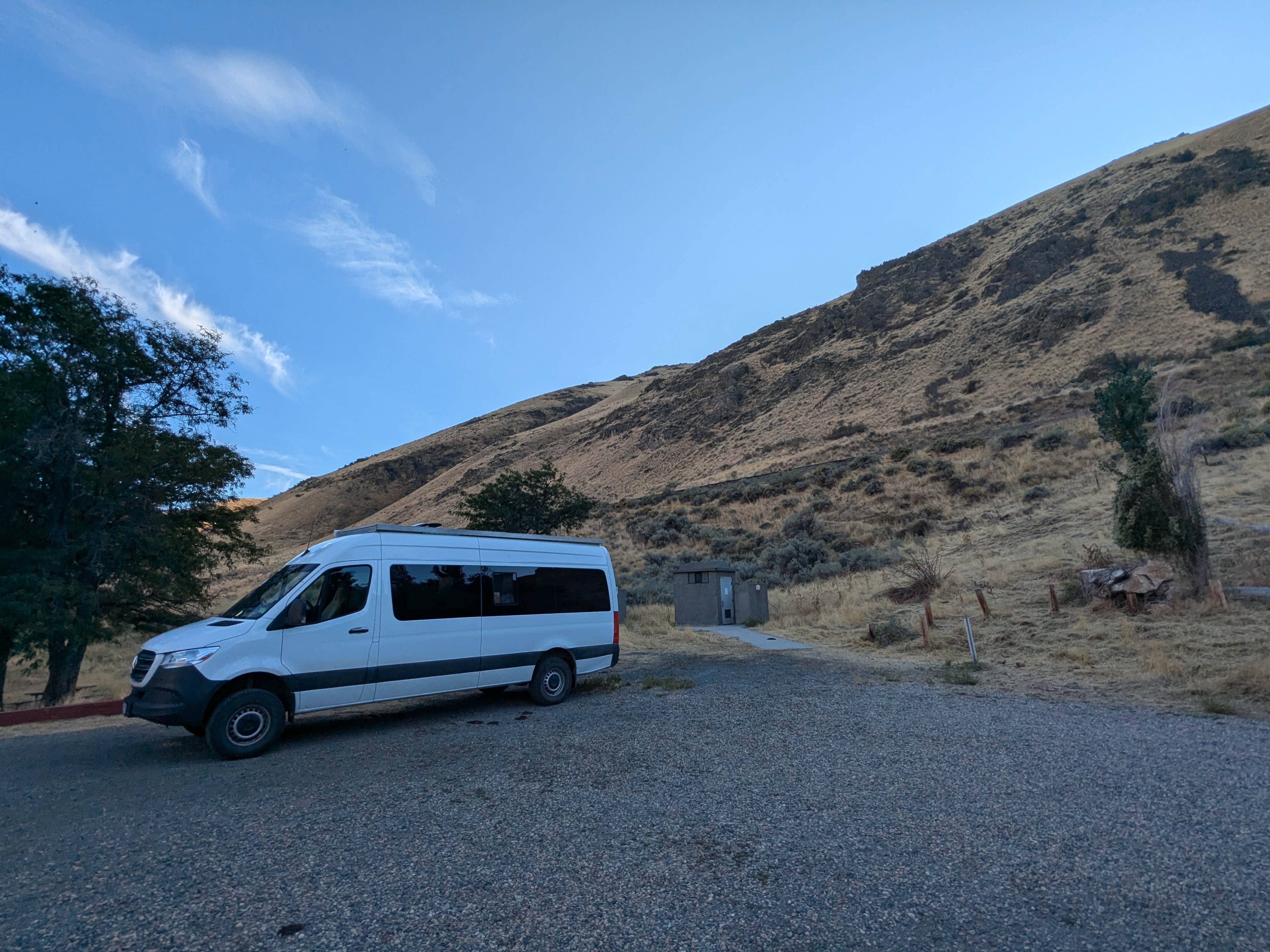 DL M.'s photo of rv camping at Spring Recreation Site near Baker City, OR