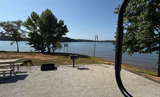 Talia R.'s photo of camping with pets at Springfield - Hartwell Lake near Seneca, SC