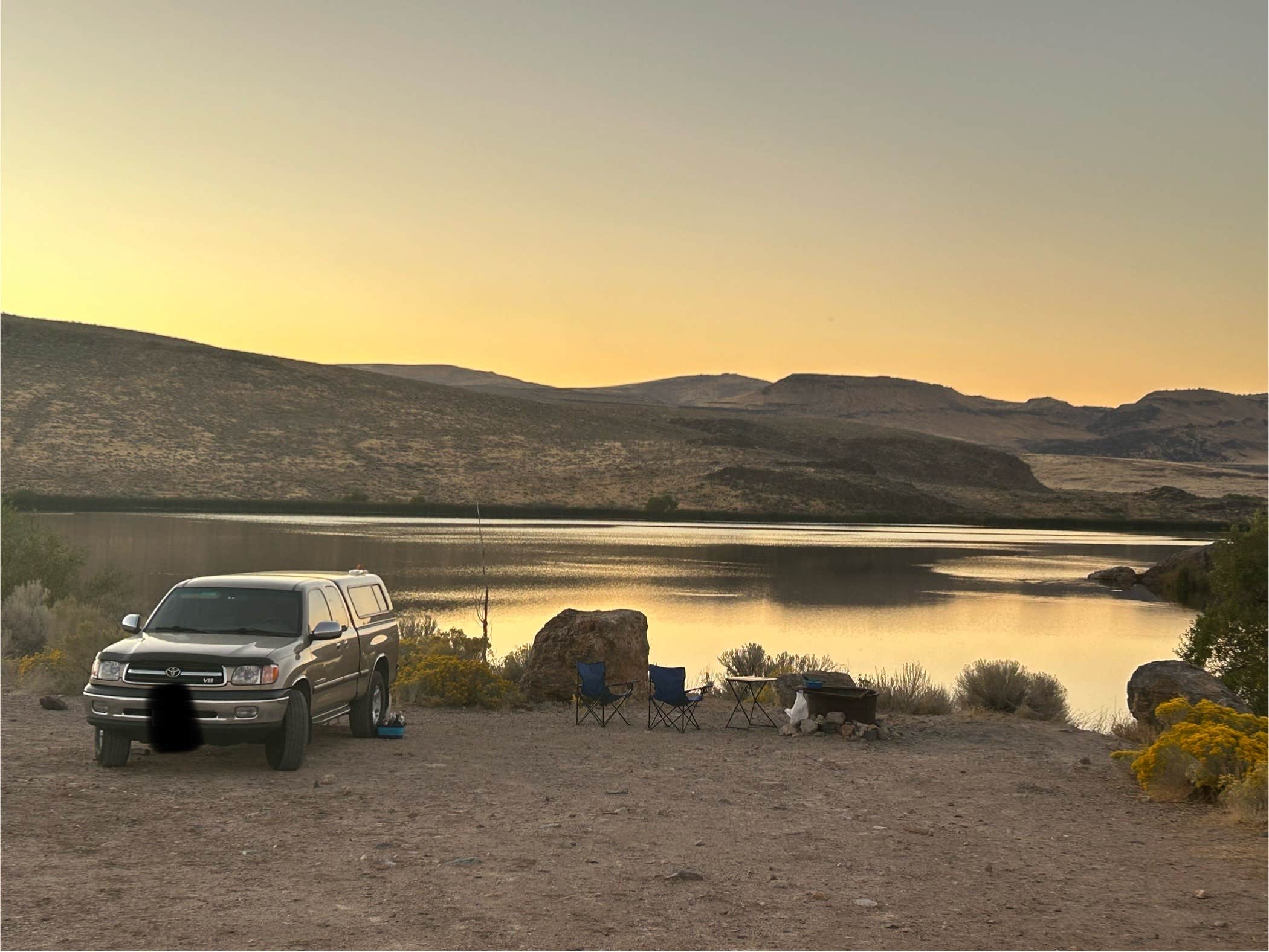 Camper-submitted photo at Squaw Valley Reservoir near Gerlach, NV