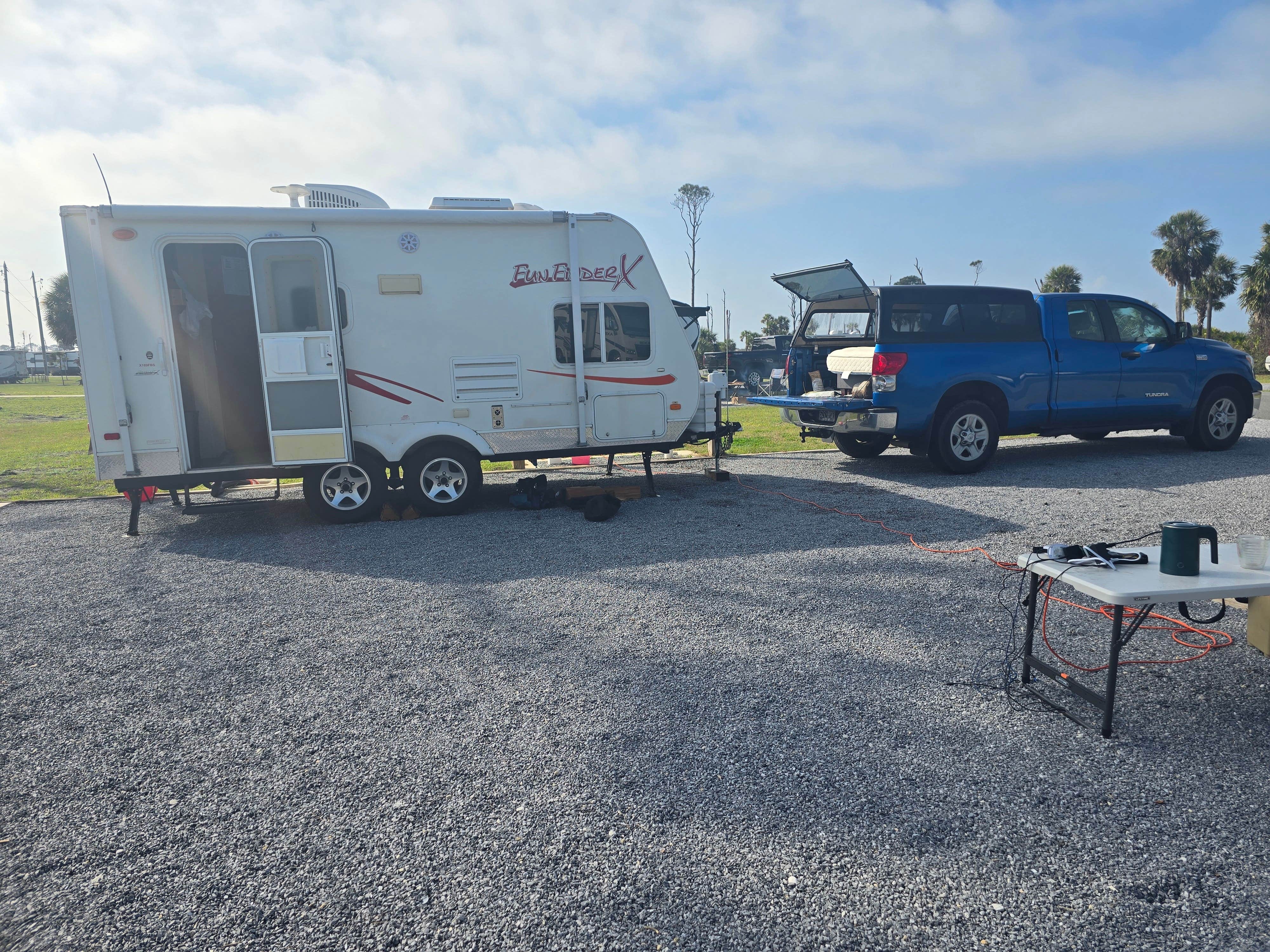 Patrick K.'s photo of rv camping at T.H. Stone Memorial St. Joseph Peninsula State Park Campground near Port St. Joe, FL