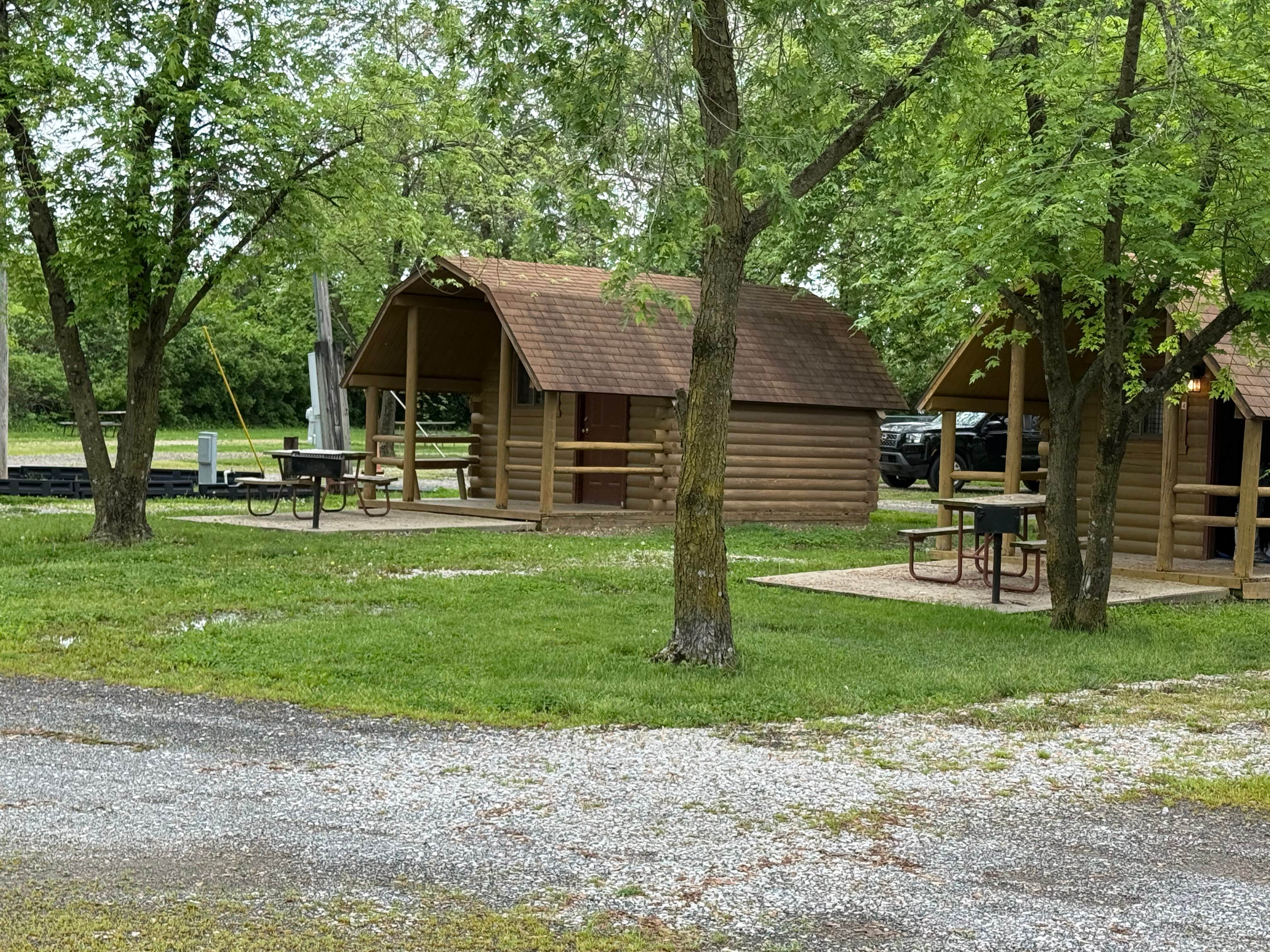 James P.'s photo of glamping accommodations at St. Louis NE-Granite City KOA near Hillsboro, IL