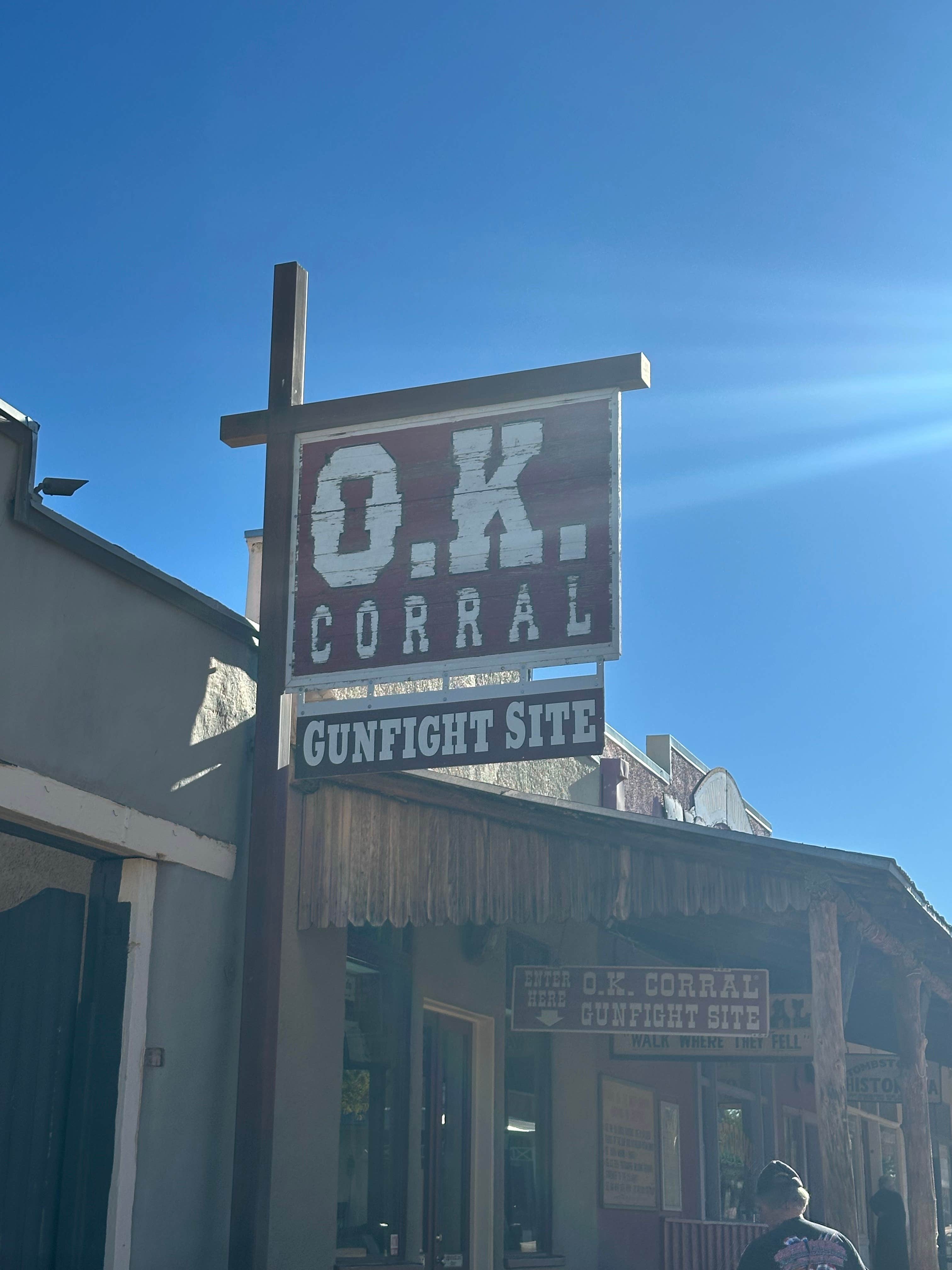 Camper-submitted photo at Wells Fargo RV Park near Tombstone, AZ