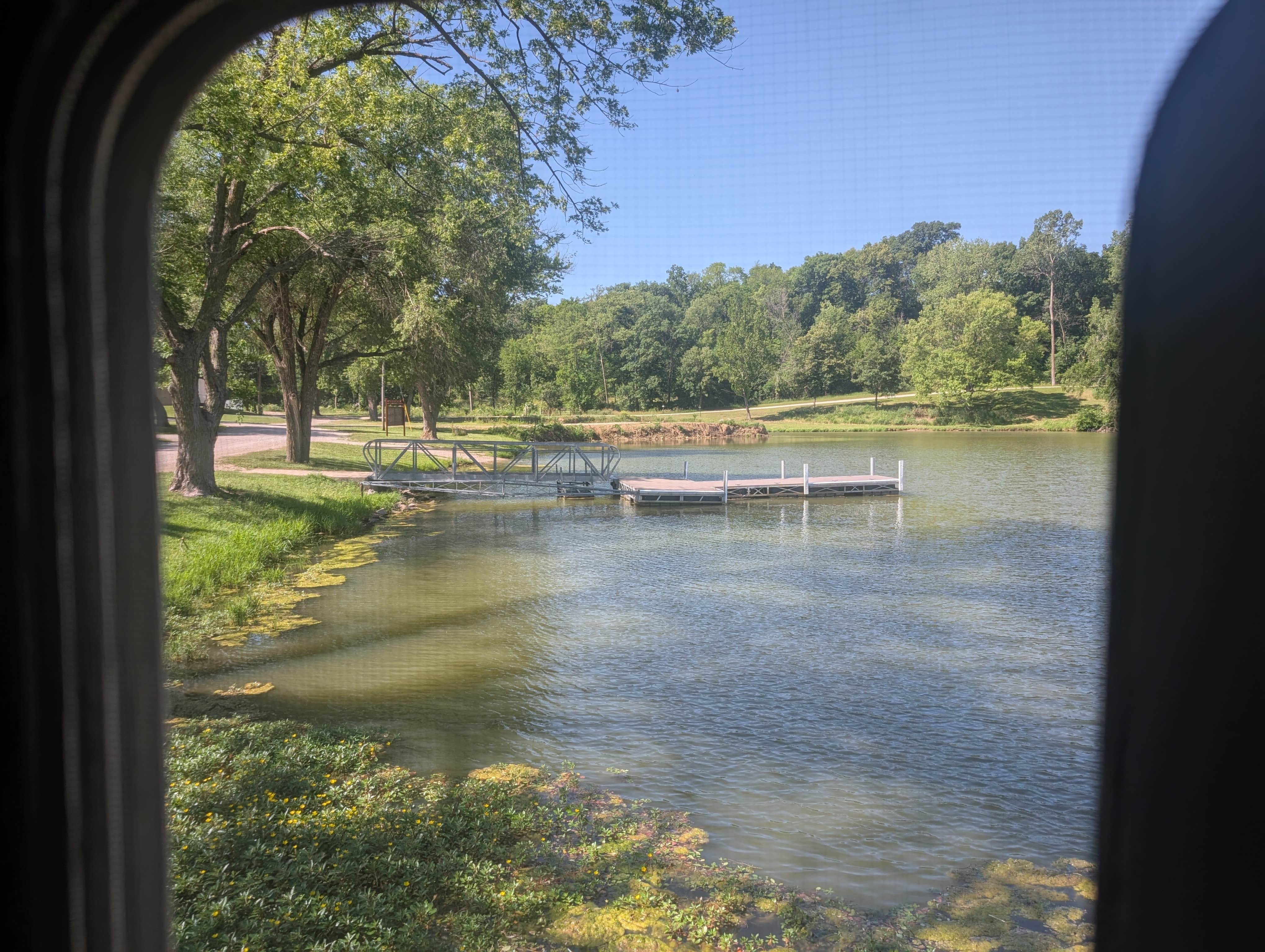 Camper-submitted photo at Atchison State Fishing Lake near Perry, KS