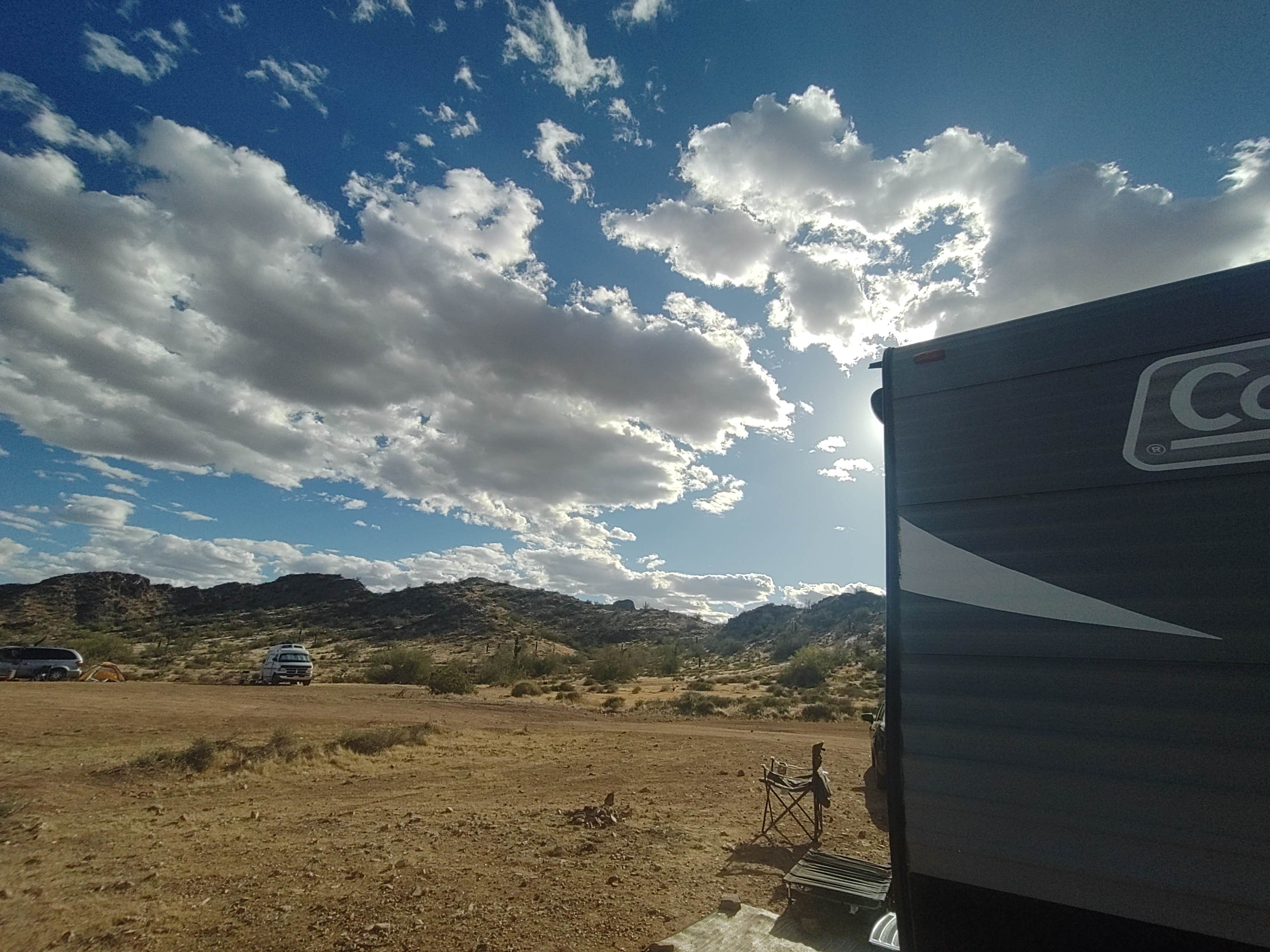 Brent T.'s photo of a dispersed camping area at State land trust/Inspiration Point near Phoenix, AZ