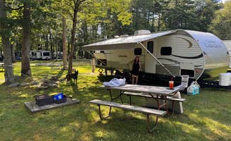 David P.'s photo of camping with pets at Stateline Campresort & Cabins near Buffumville Lake