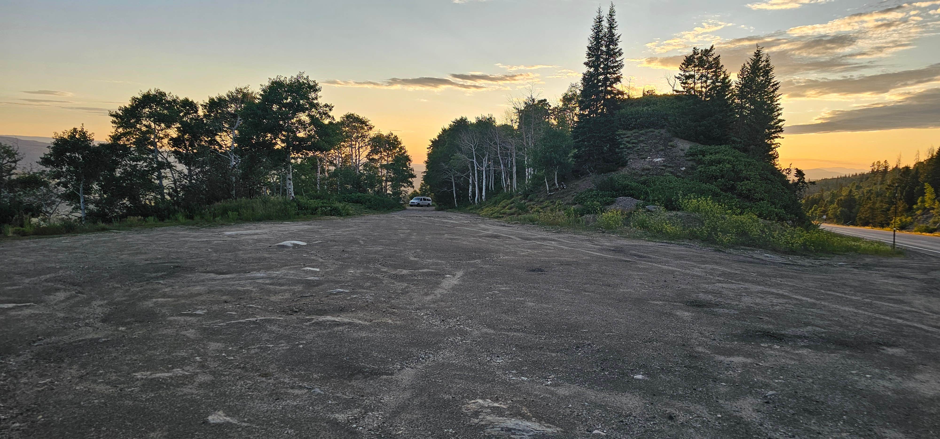 johny R.'s photo of a dispersed camping area at Steamboat Springs Overlook near Coalmont, CO