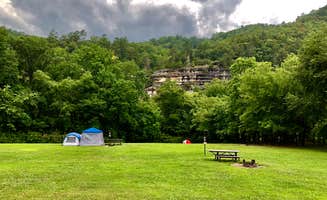 Christopher H.'s photo of tent camping at Steel Creek Campground — Buffalo National River near Fayetteville, AR