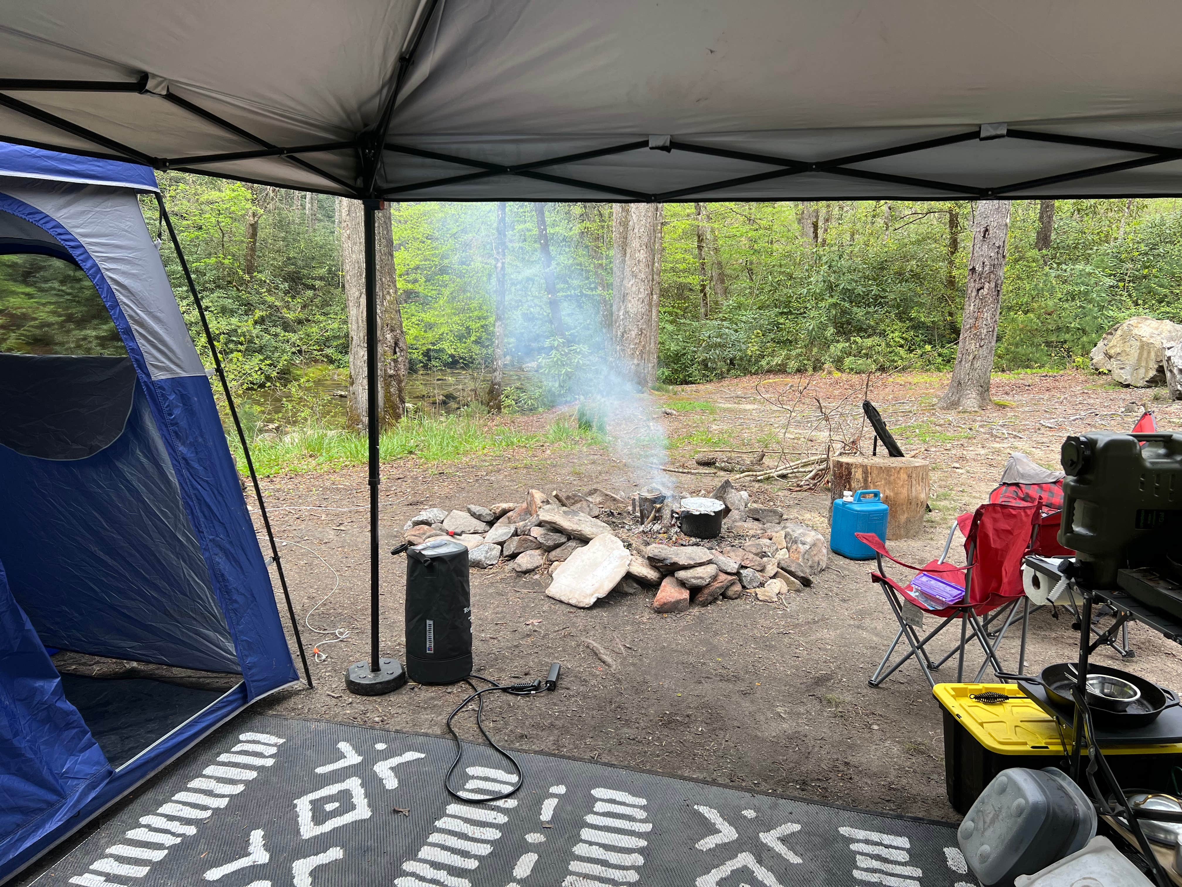 Camper-submitted photo at Steele Creek near Hays, NC