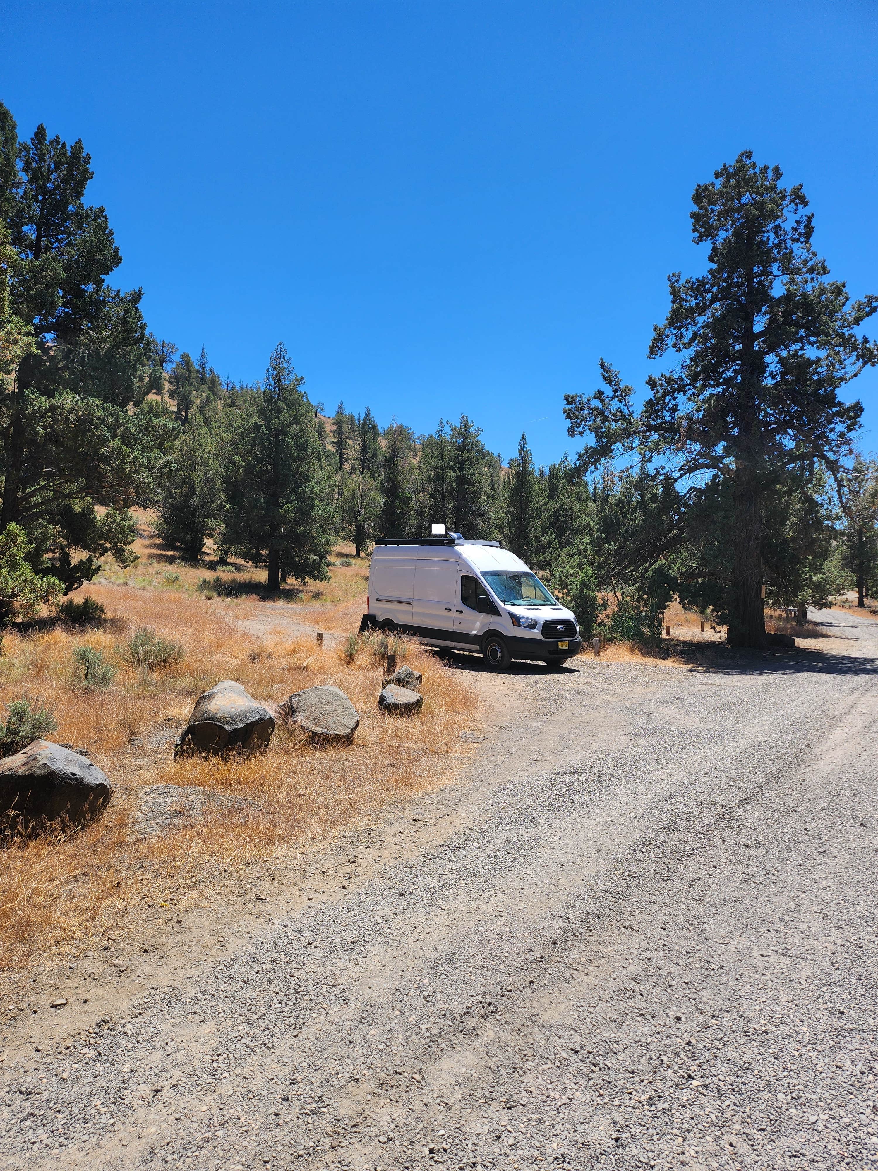 Kelda C.'s photo of rv camping at Steelhead Falls Trailhead & Campground near Madras, OR