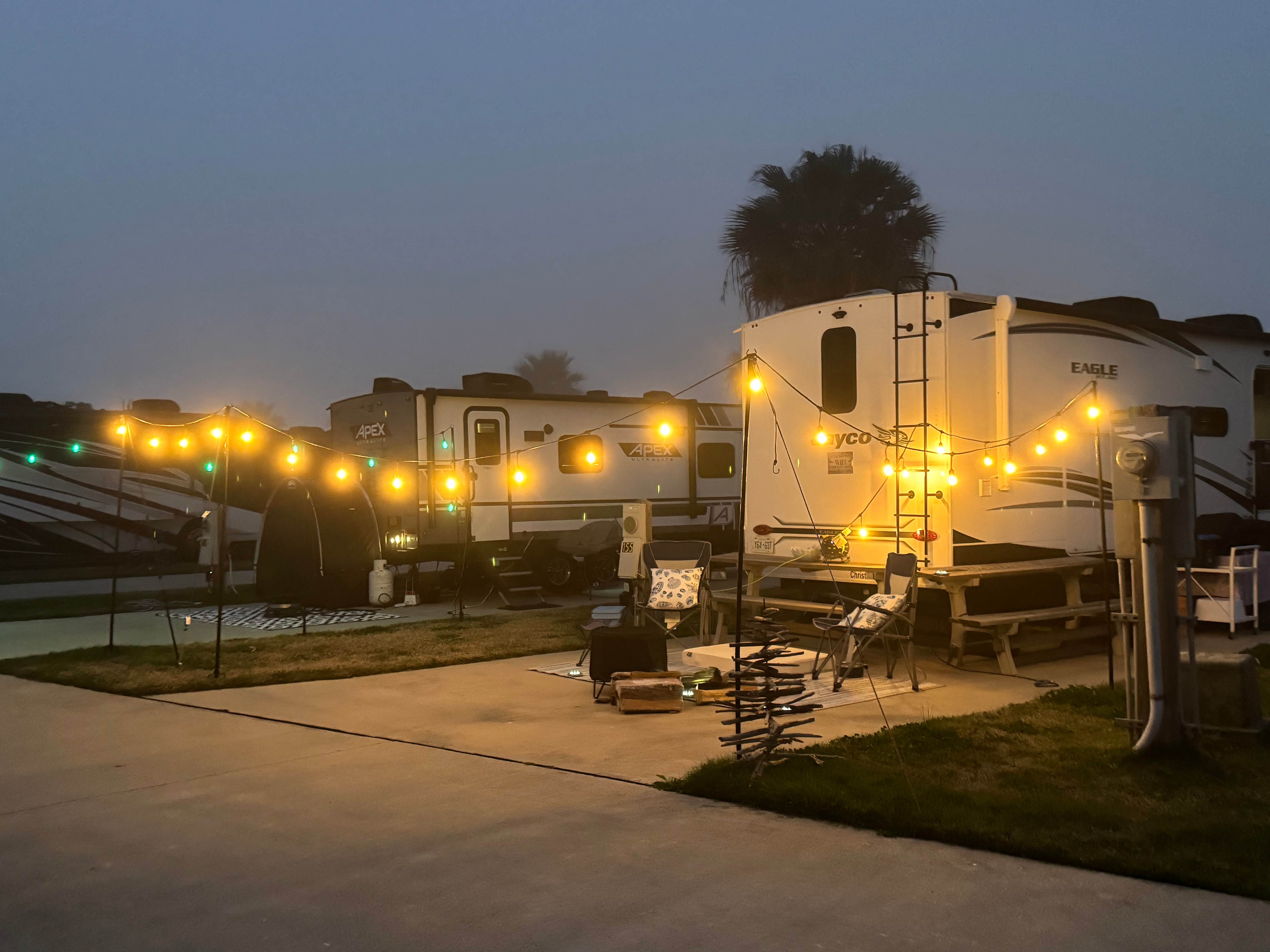 Joy K.'s photo of rv camping at Stella Mare RV Resort near Jamaica Beach, TX