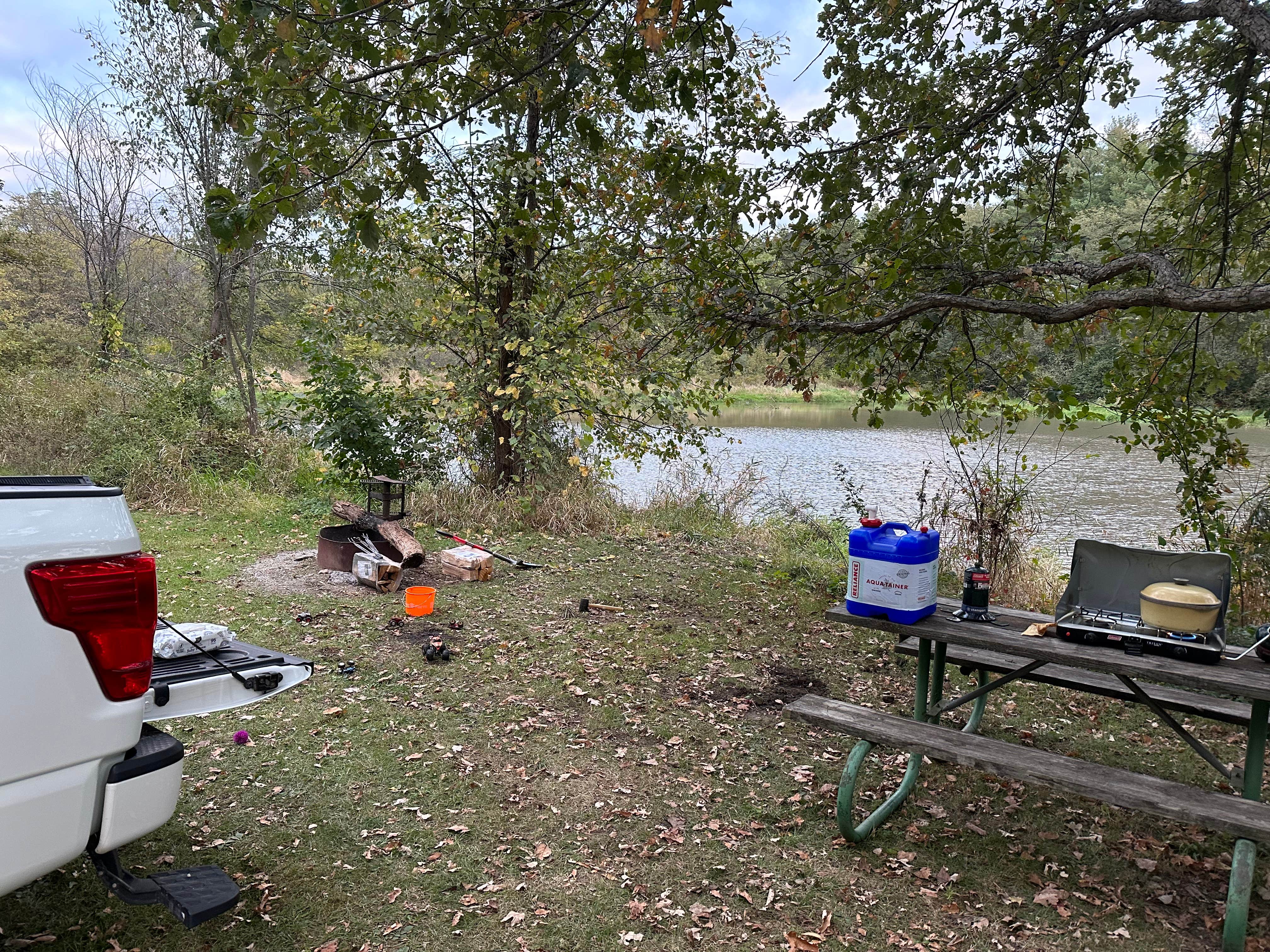 Camper submitted image from Mine Pond Campground — Stephens State Forest - 3