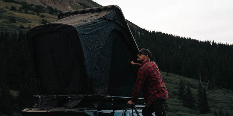 Camper submitted image from Grays Peak Summer Trailhead Dispersed Camping